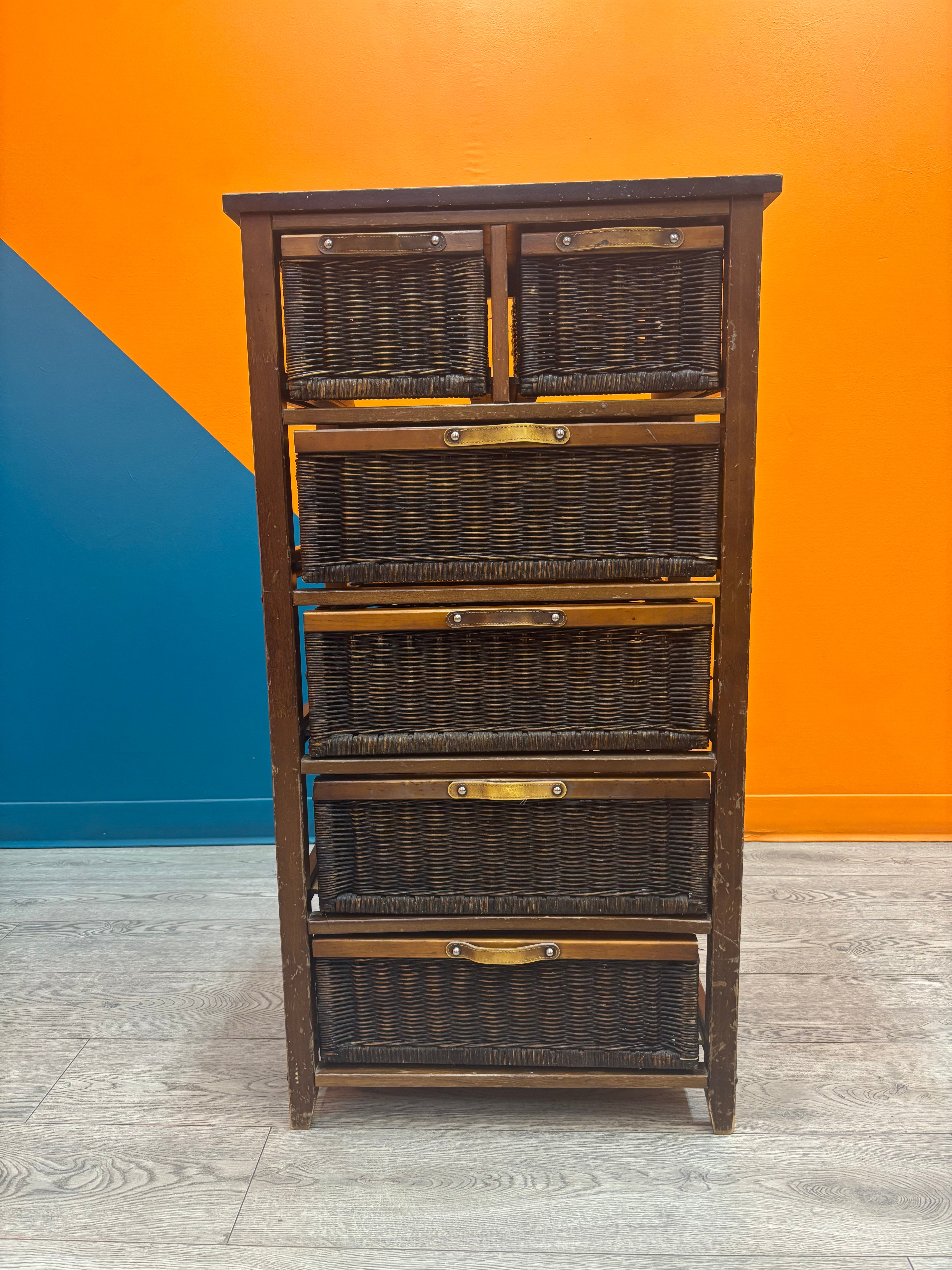 Rattan Storage Unit