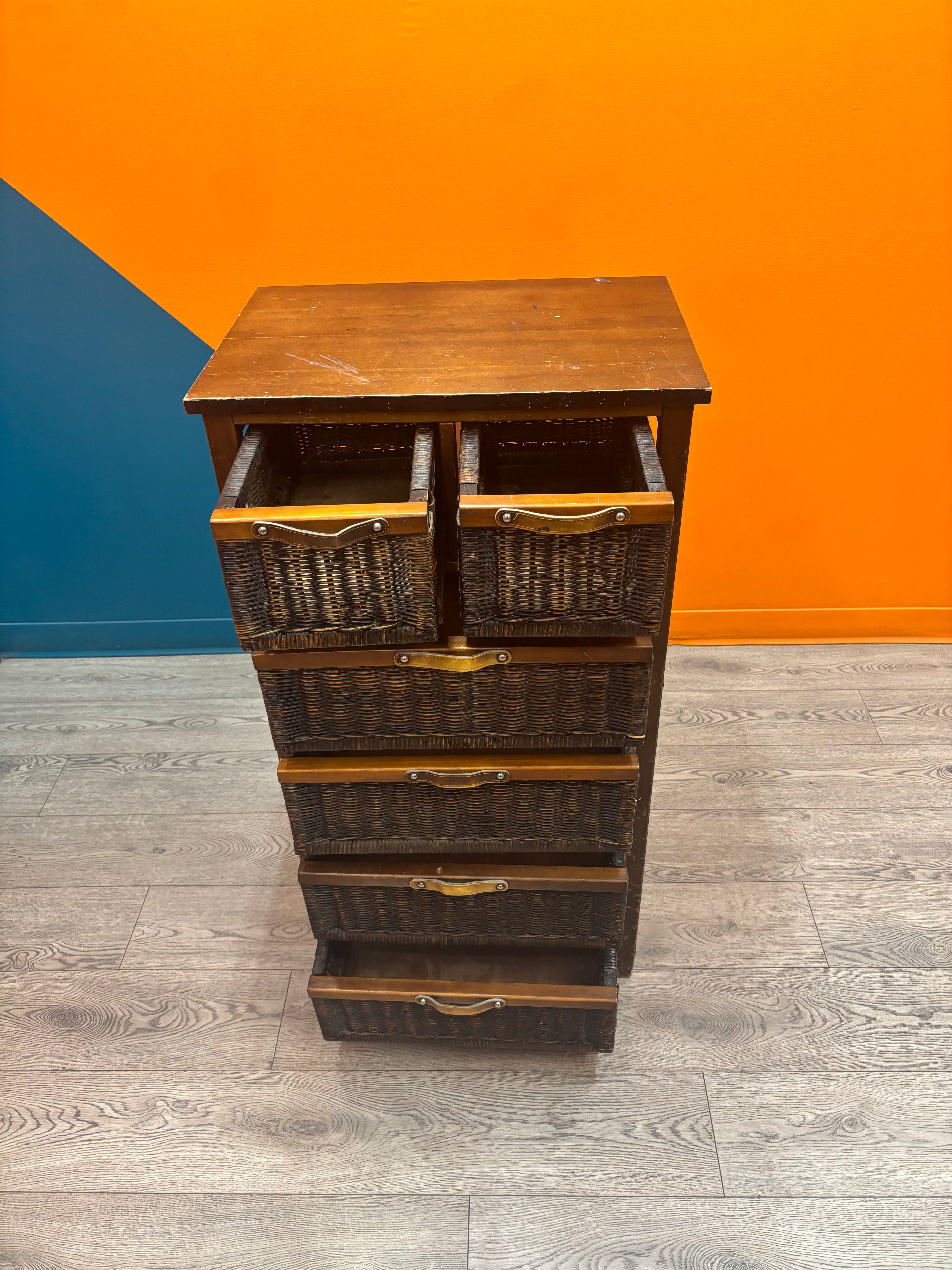 Rattan Storage Unit