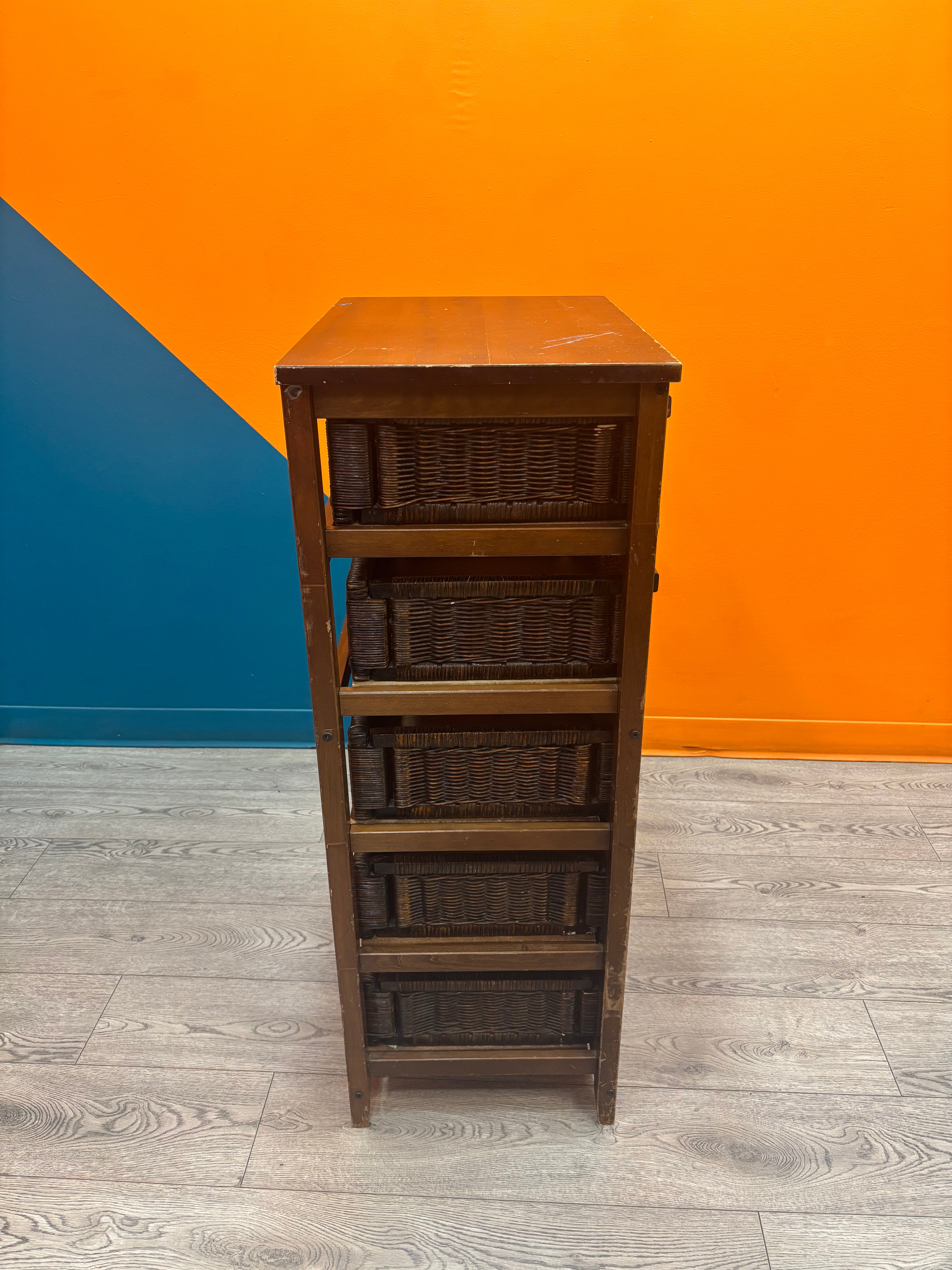 Rattan Storage Unit