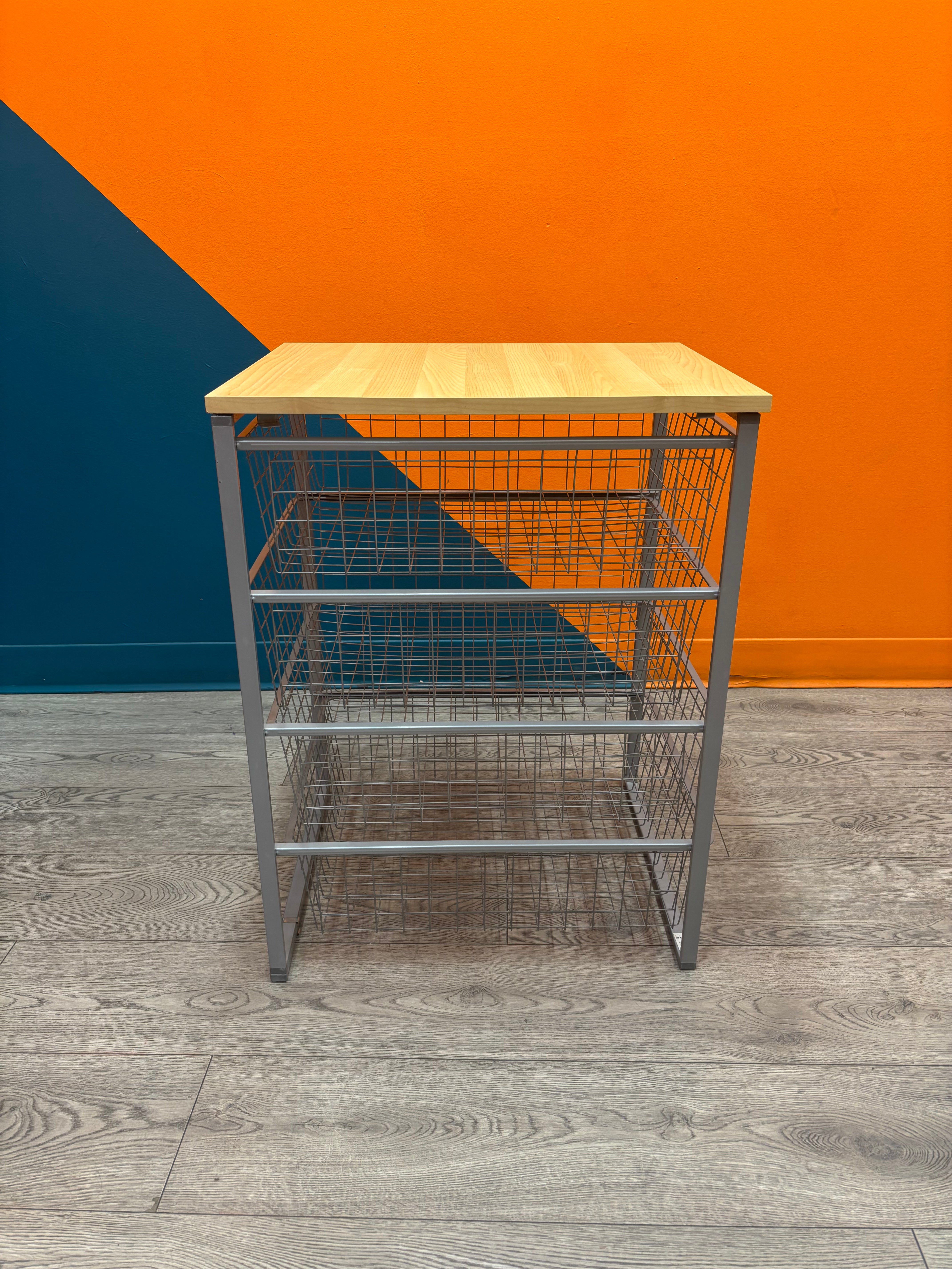 Ikea Antonius 4 Tier Wire Storage Unit