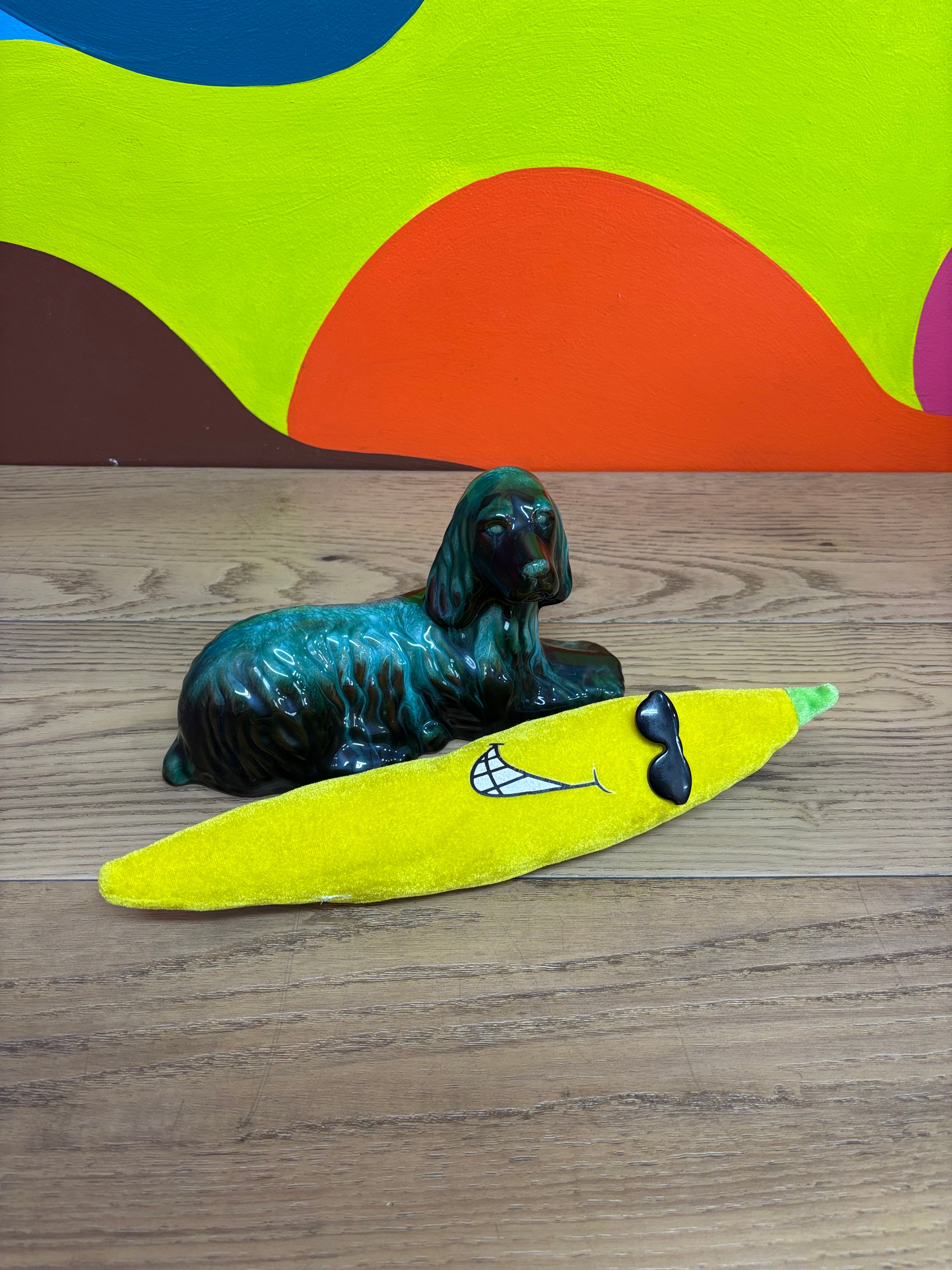 Resting Dog Figurine