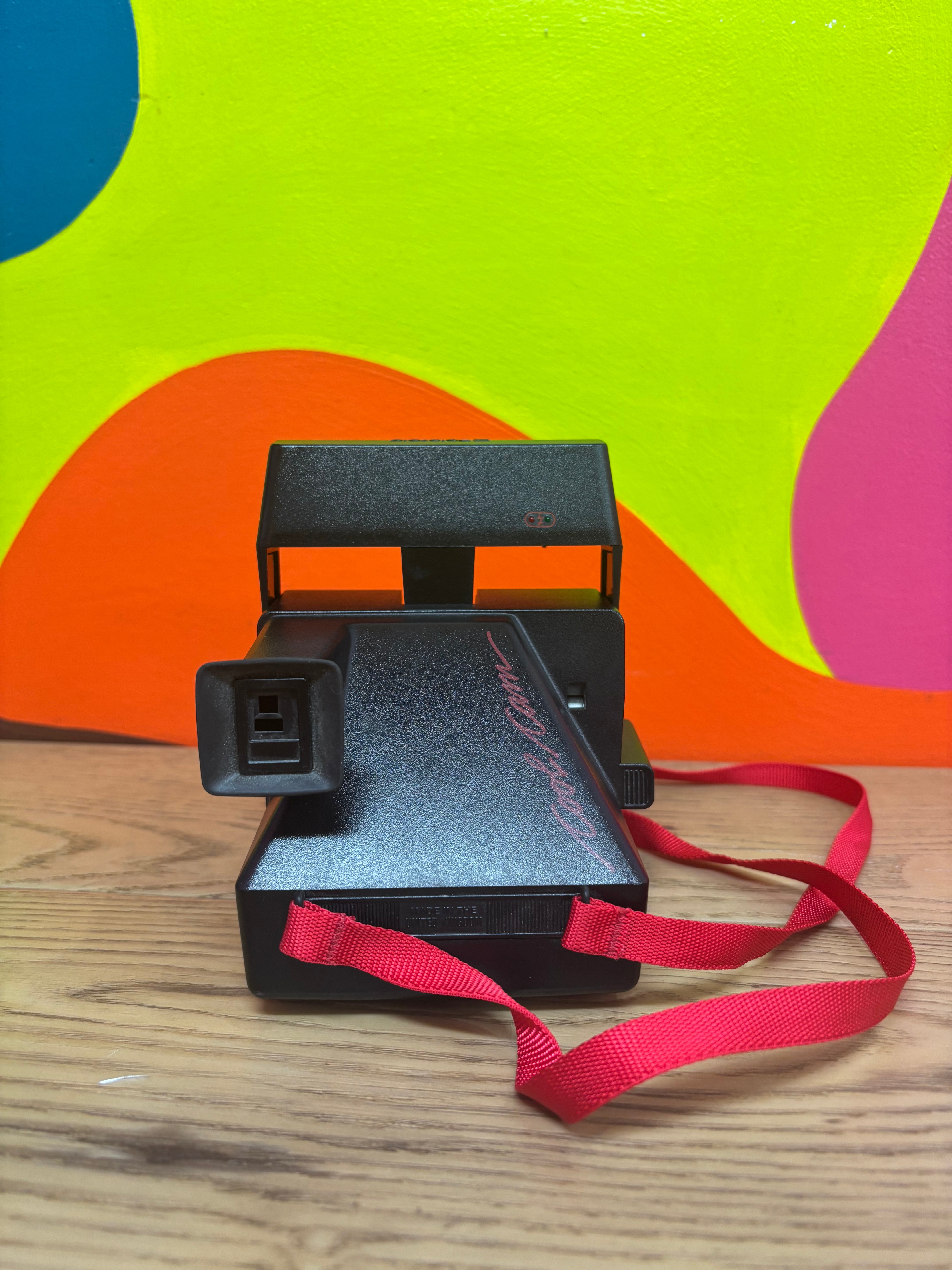 Red Polaroid Cool Cam 600