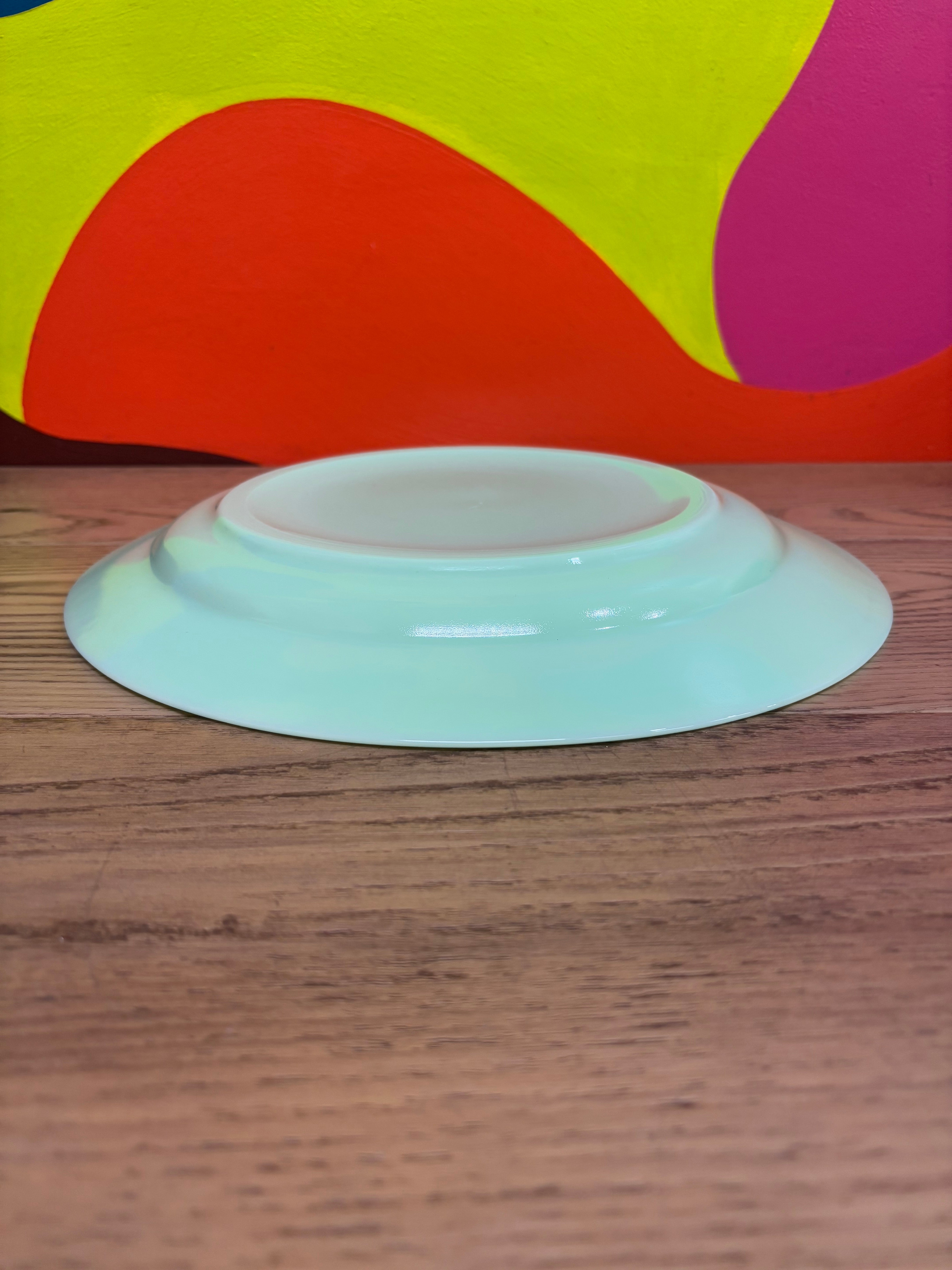 Large Mint Green Plate (2 Available)