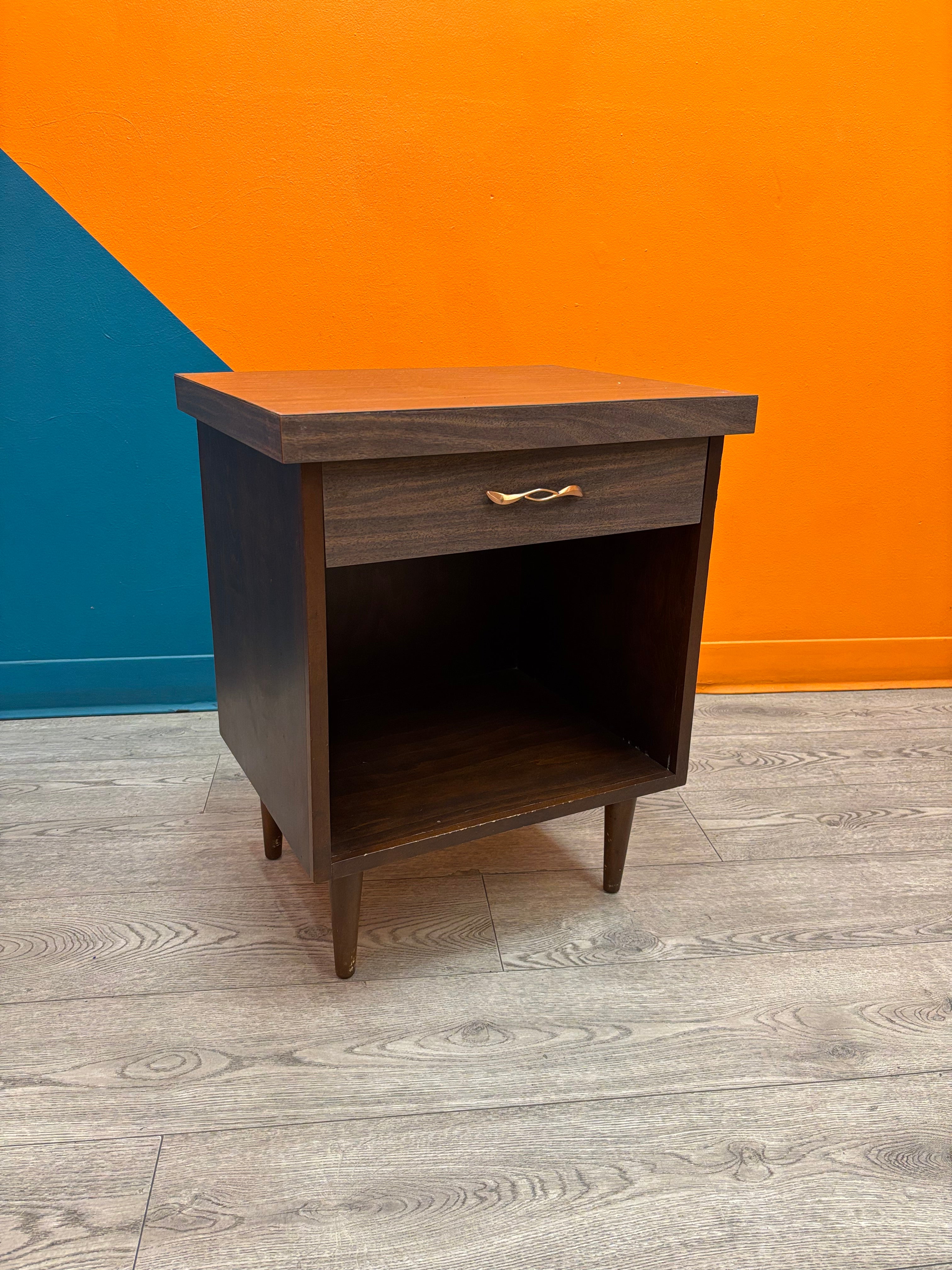 Wood Nightstand