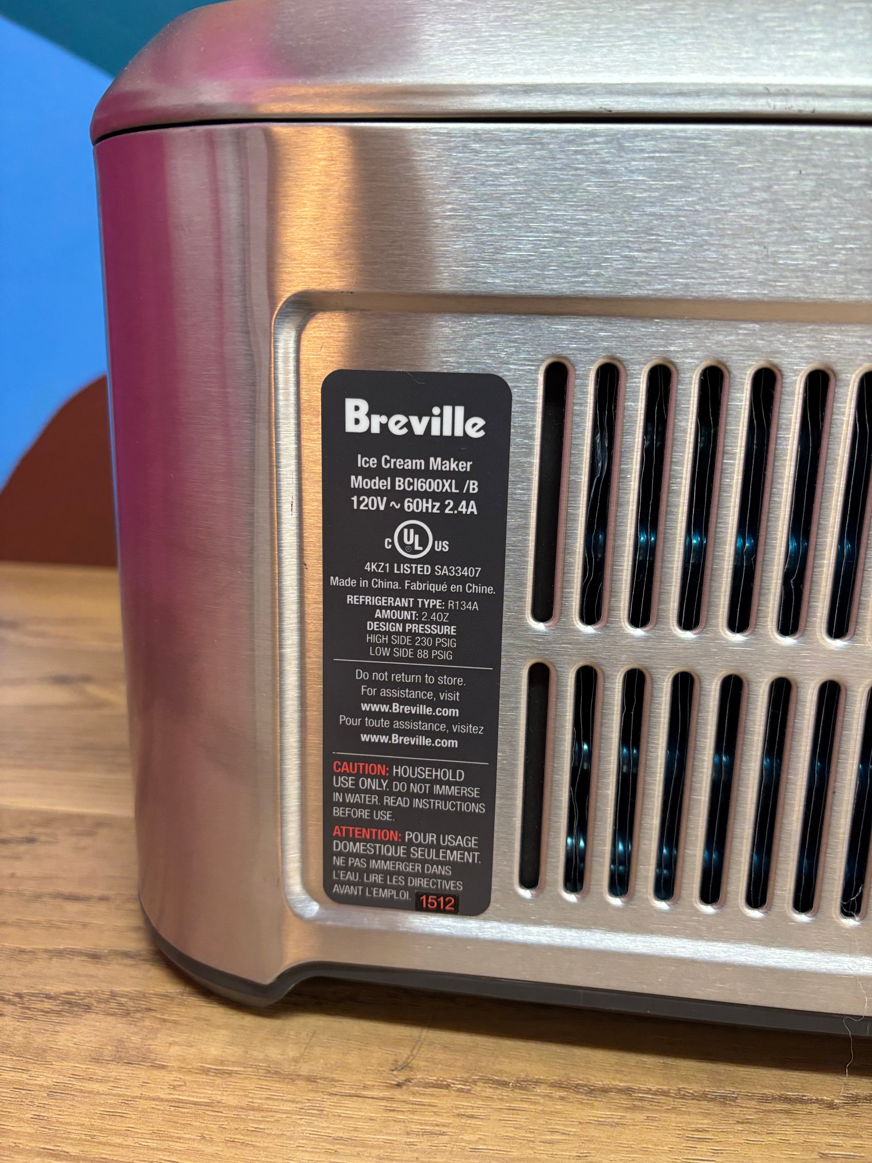 Breville Smart Scoop Ice Cream Maker