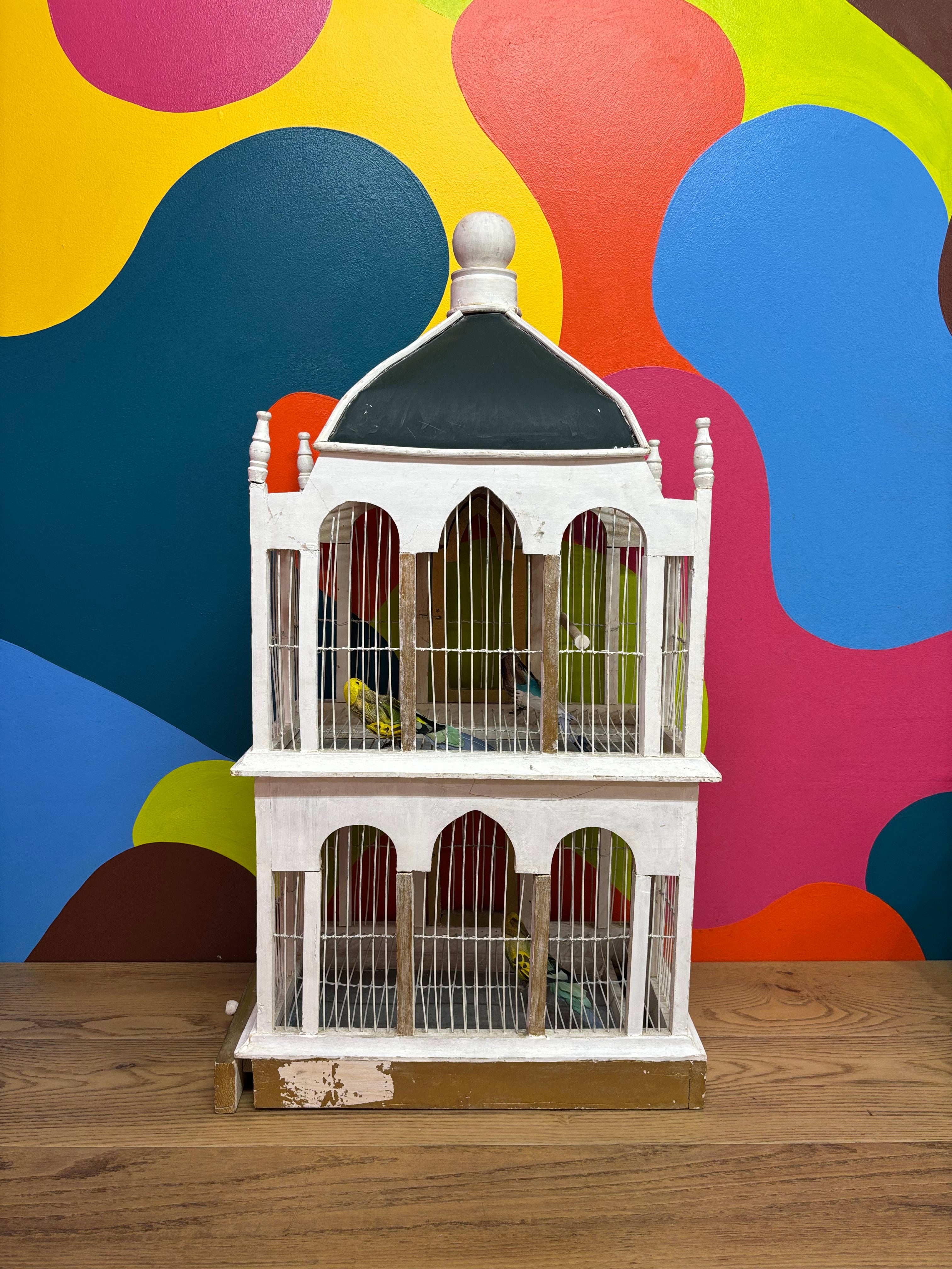 Wood Bird House