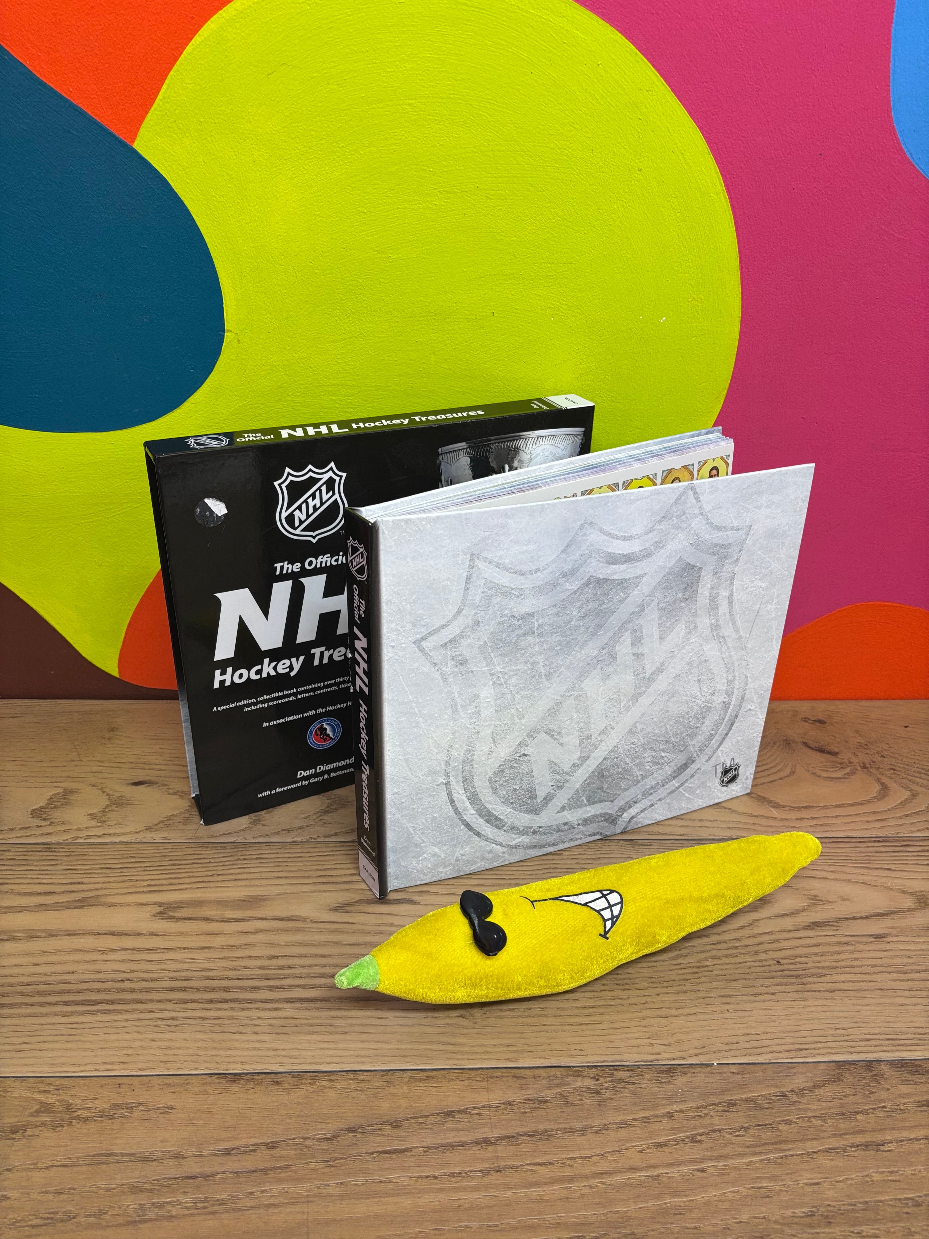 The Official NHL Hockey Treasures Book