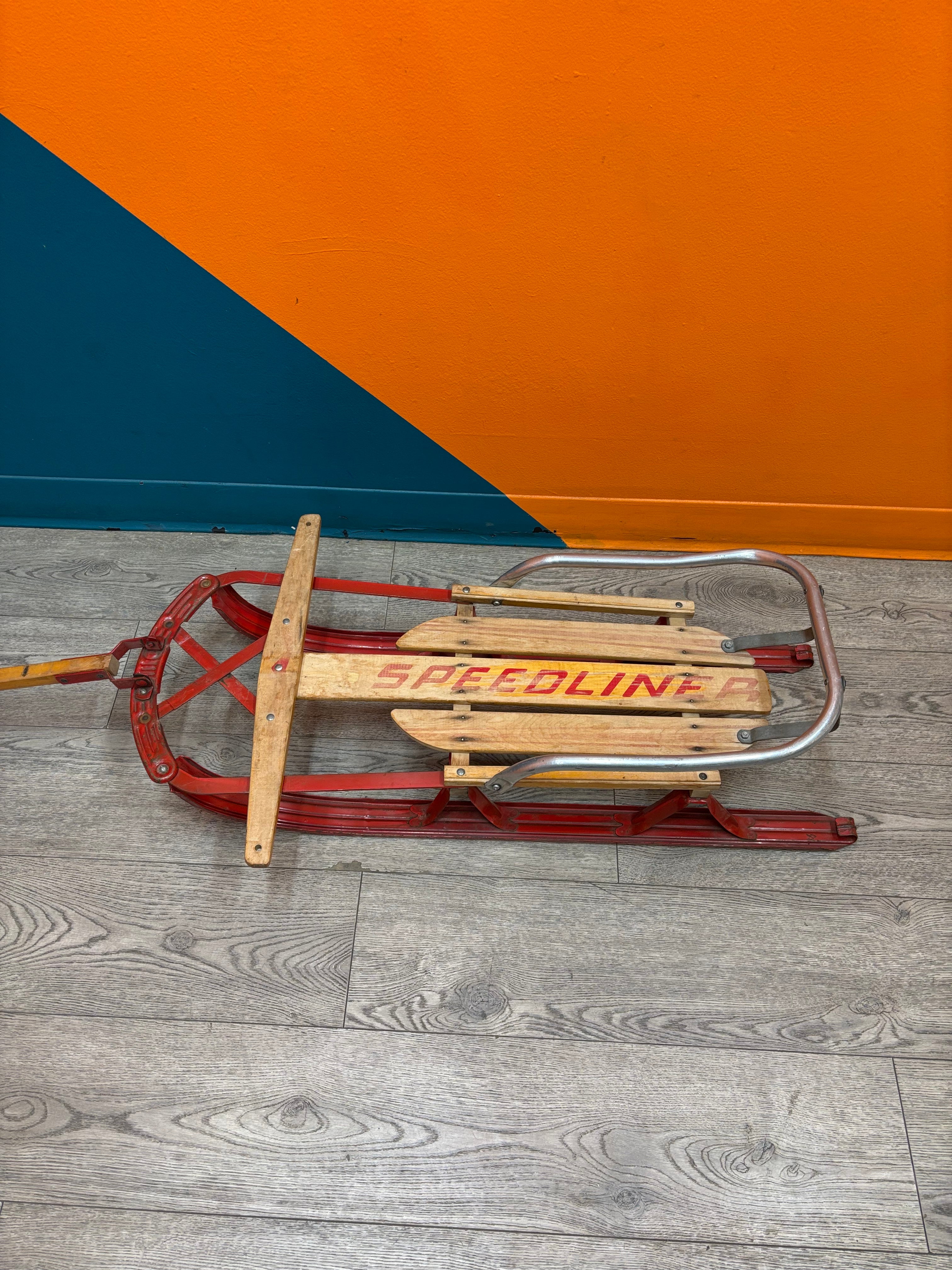 Wood Speedliner Sled