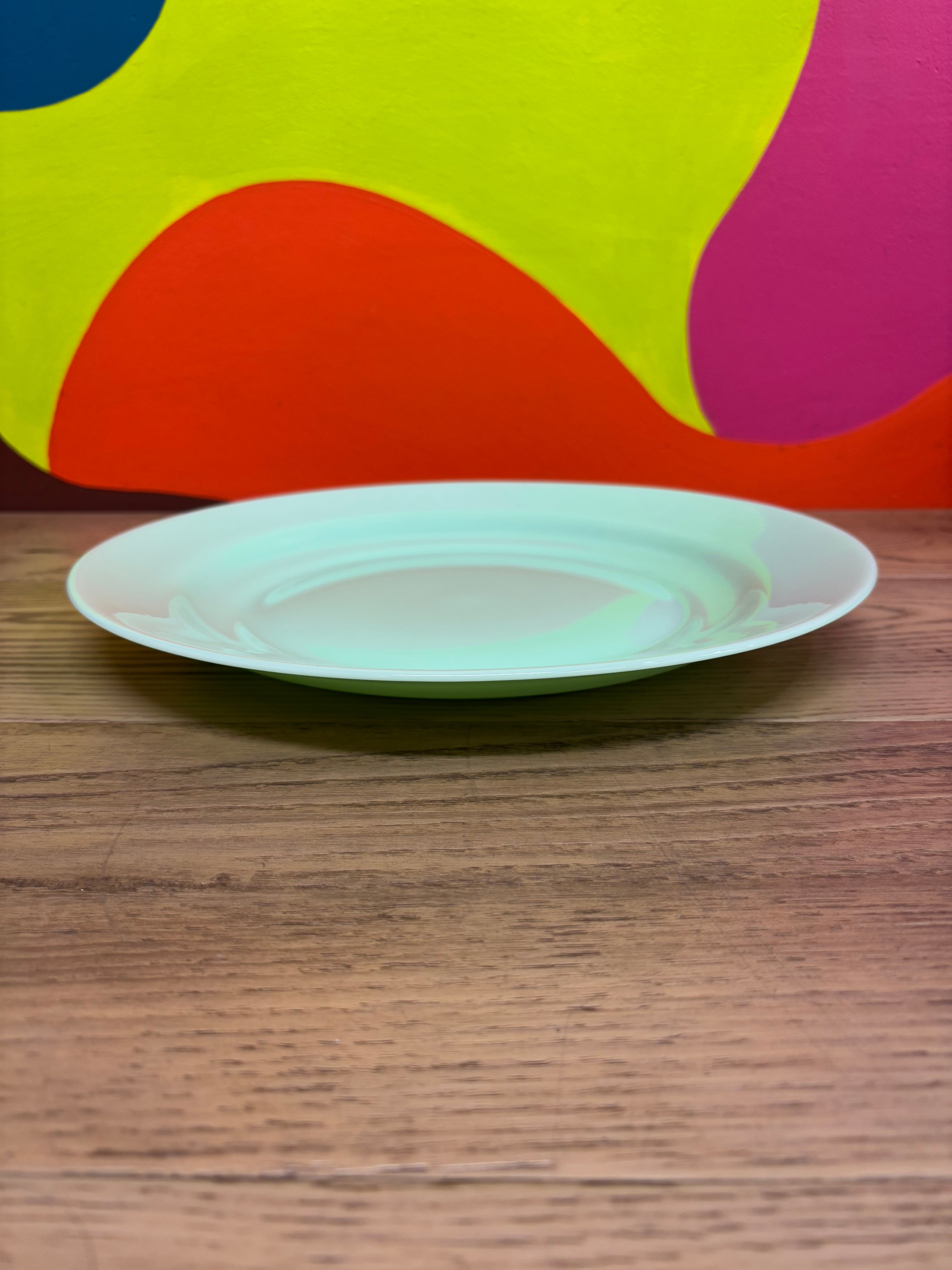 Large Mint Green Plate (2 Available)
