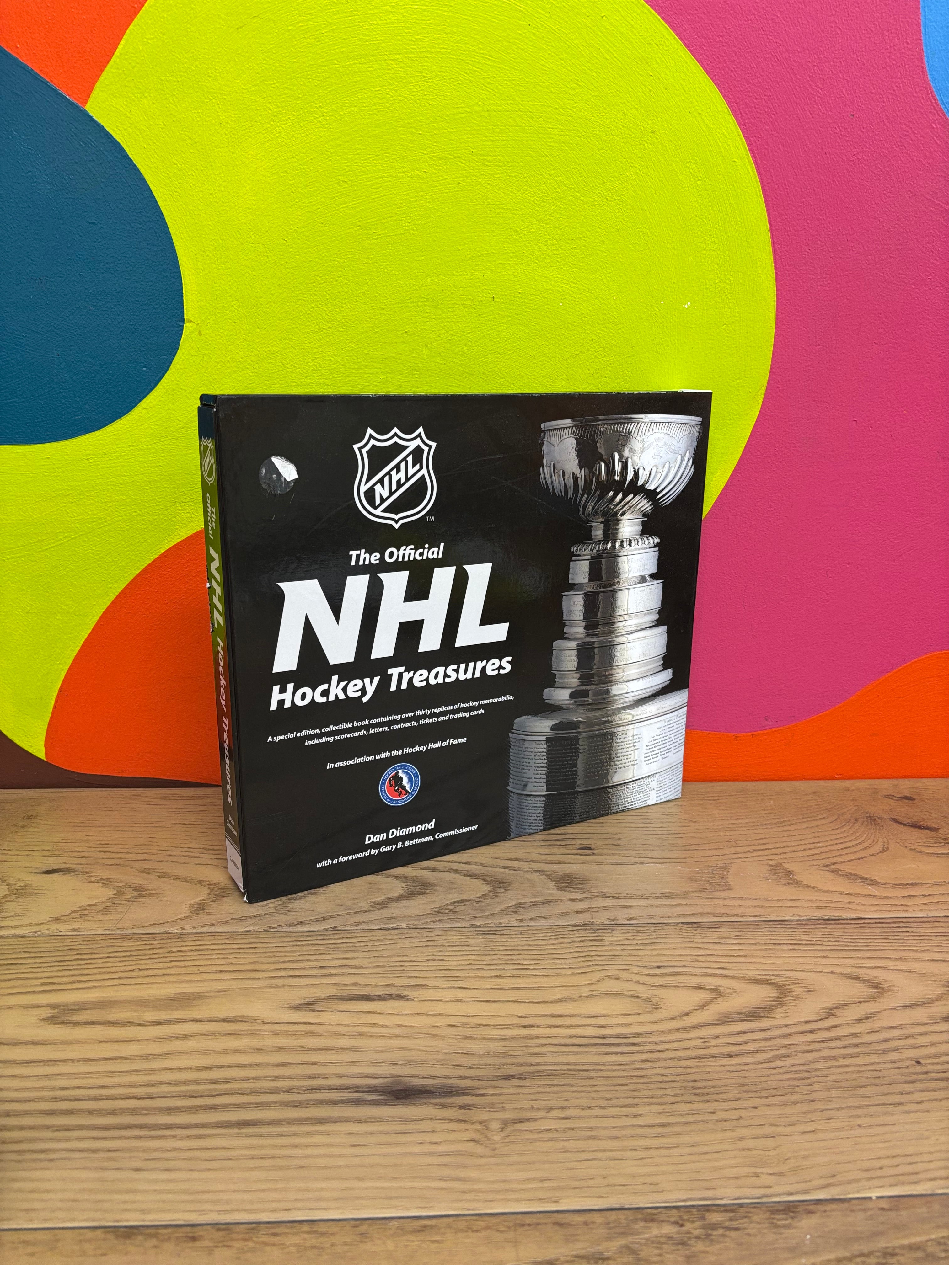 The Official NHL Hockey Treasures Book