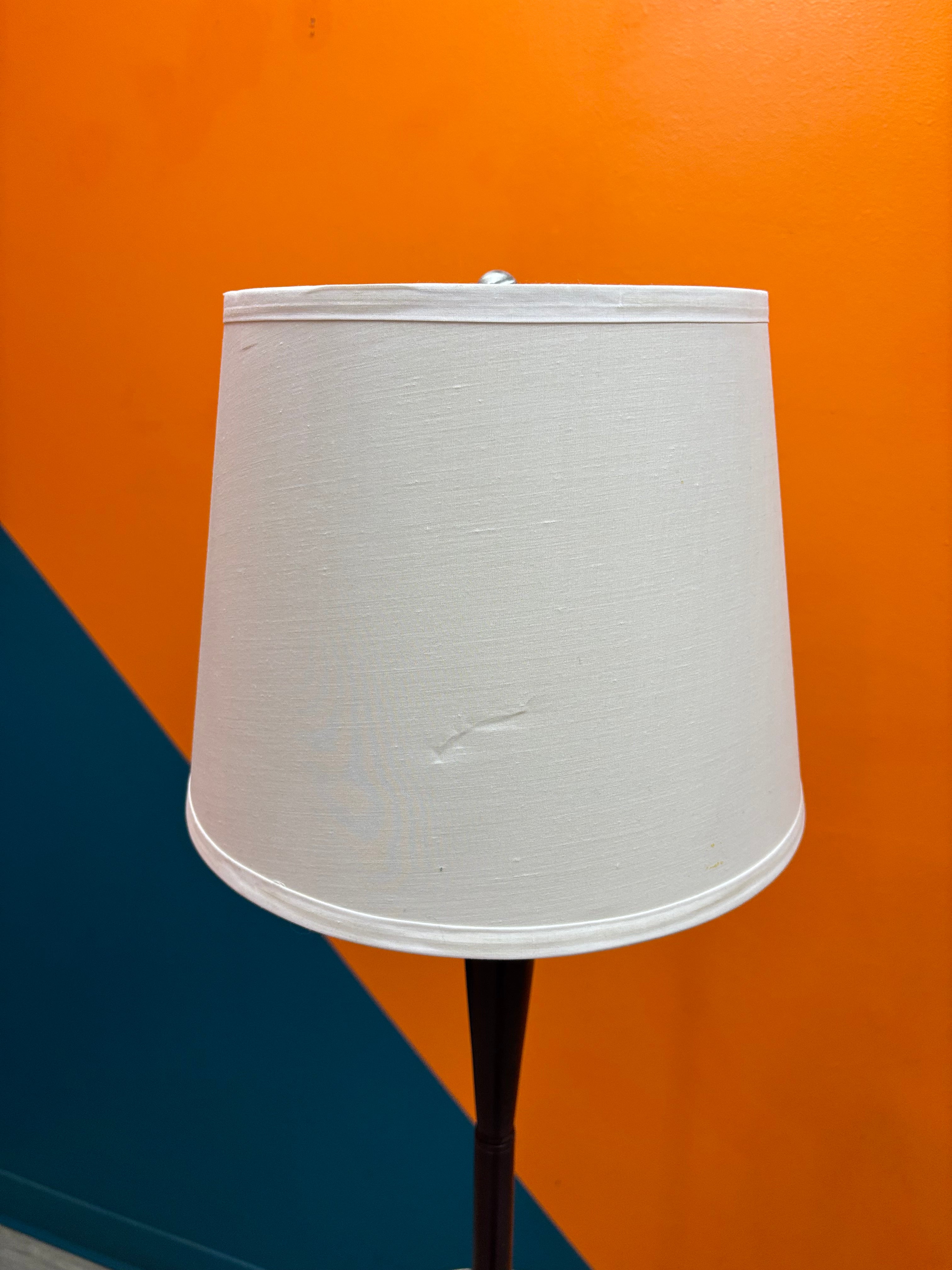 Floor Lamp with Glass Table (2 available)
