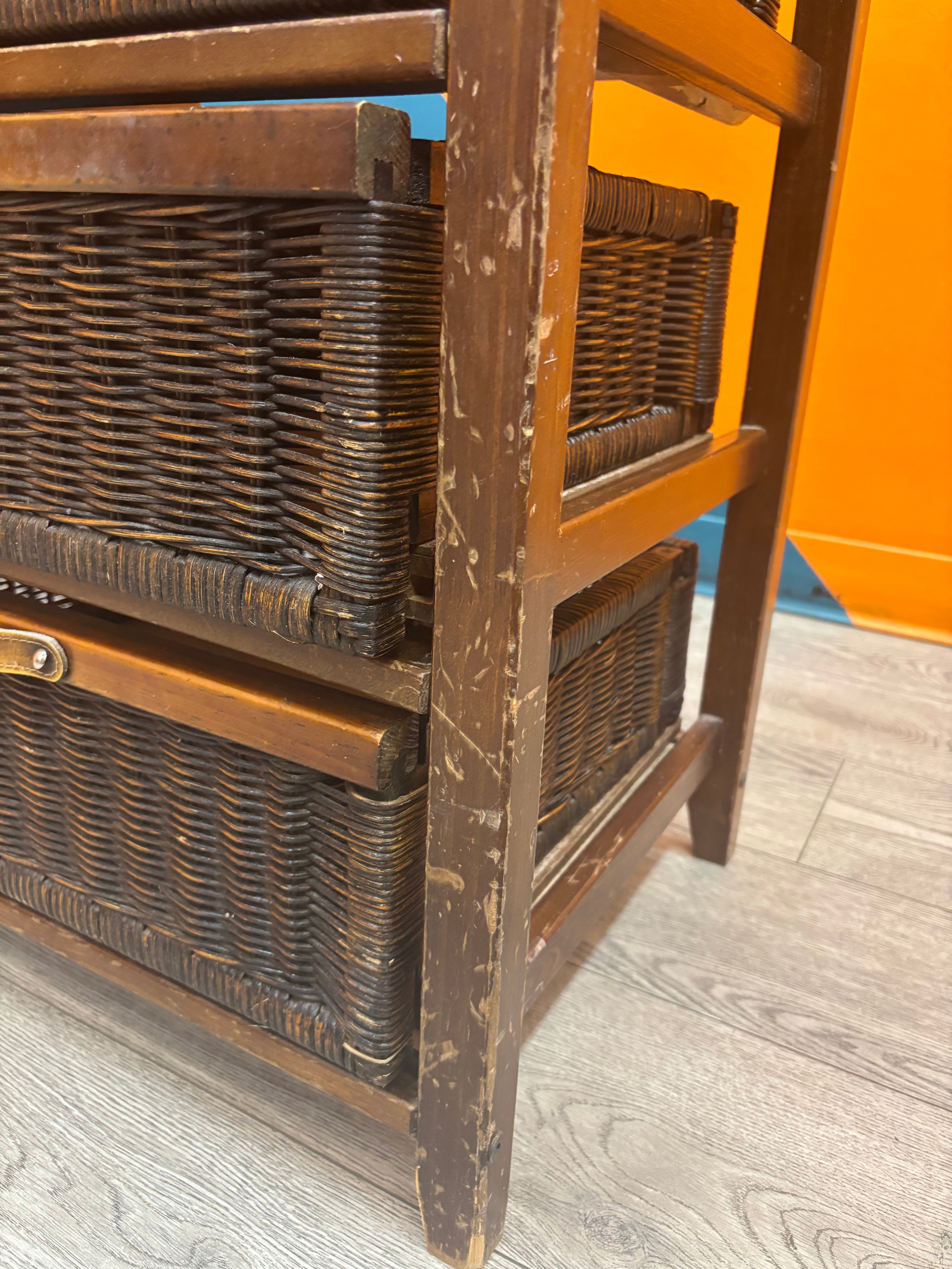 Rattan Storage Unit