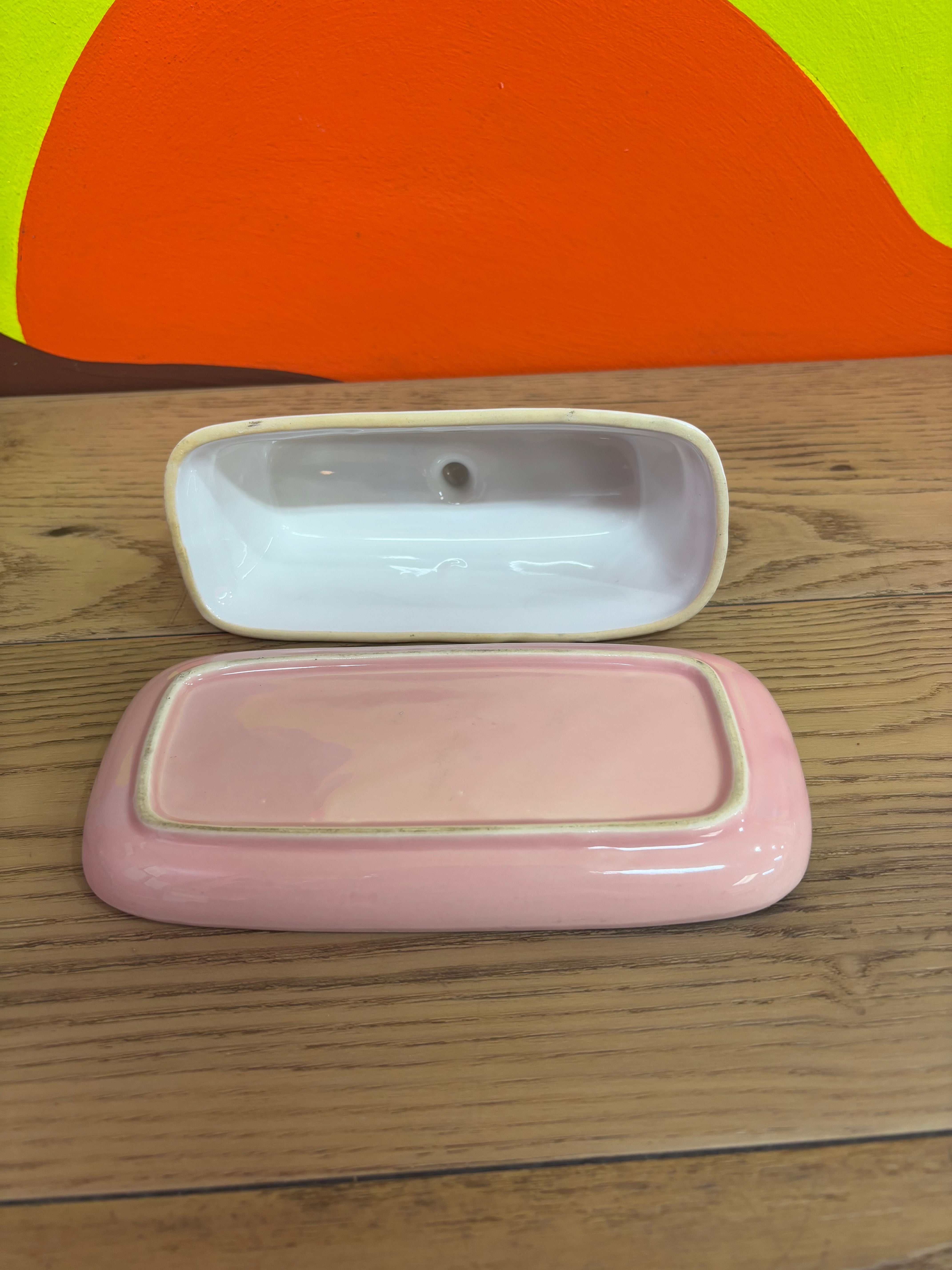 Floral Butter Dish