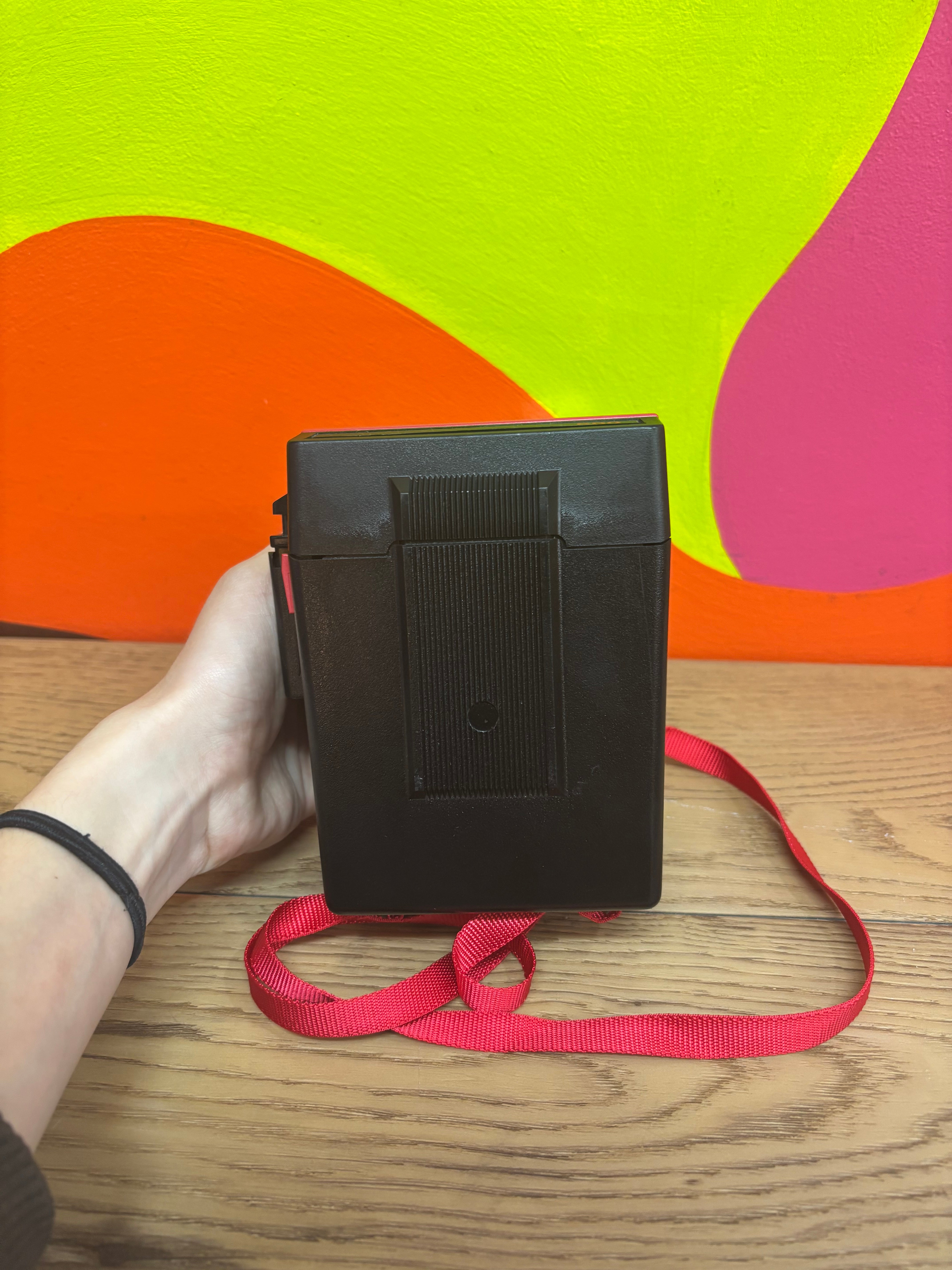 Red Polaroid Cool Cam 600