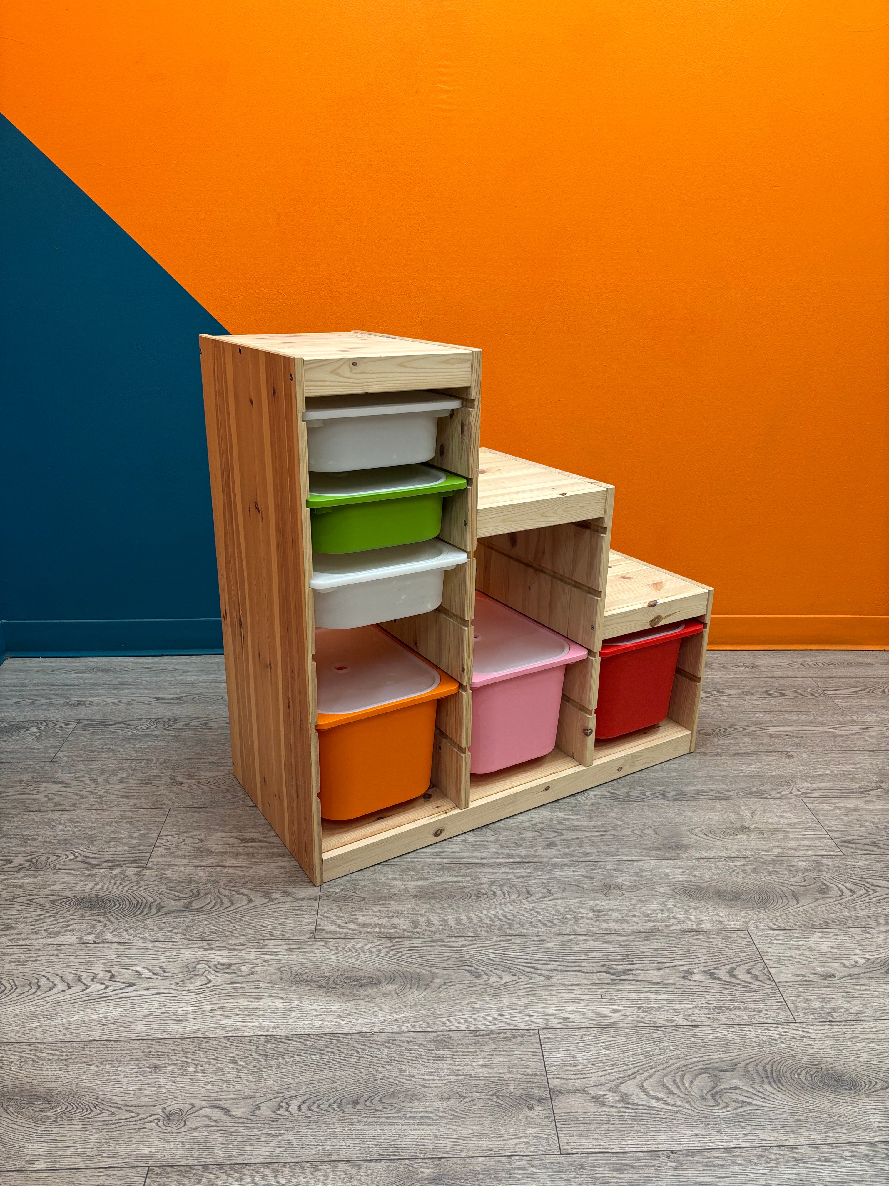Wood Staircase Storage (TROFAST) - IKEA