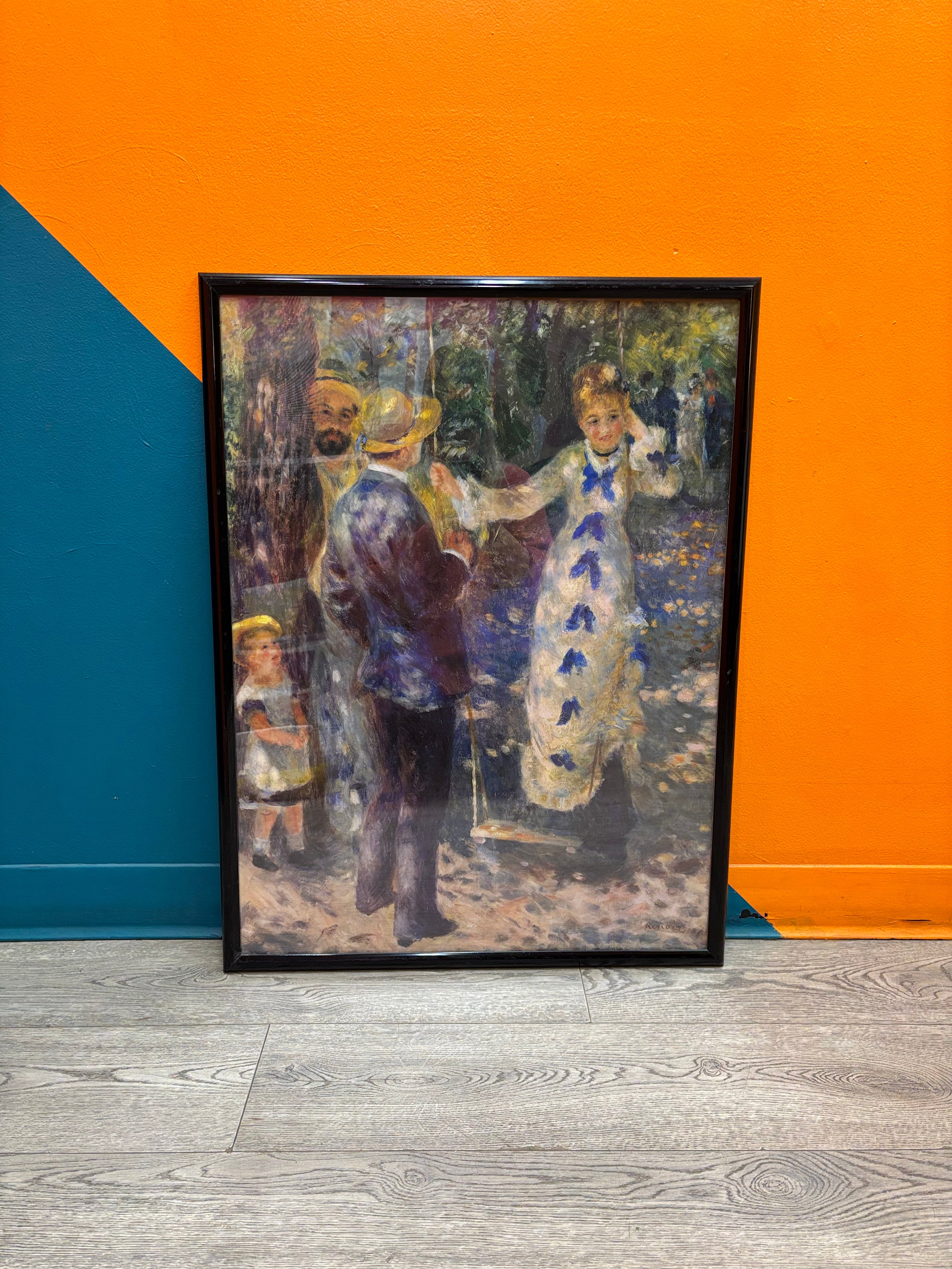 The Swing Framed Print