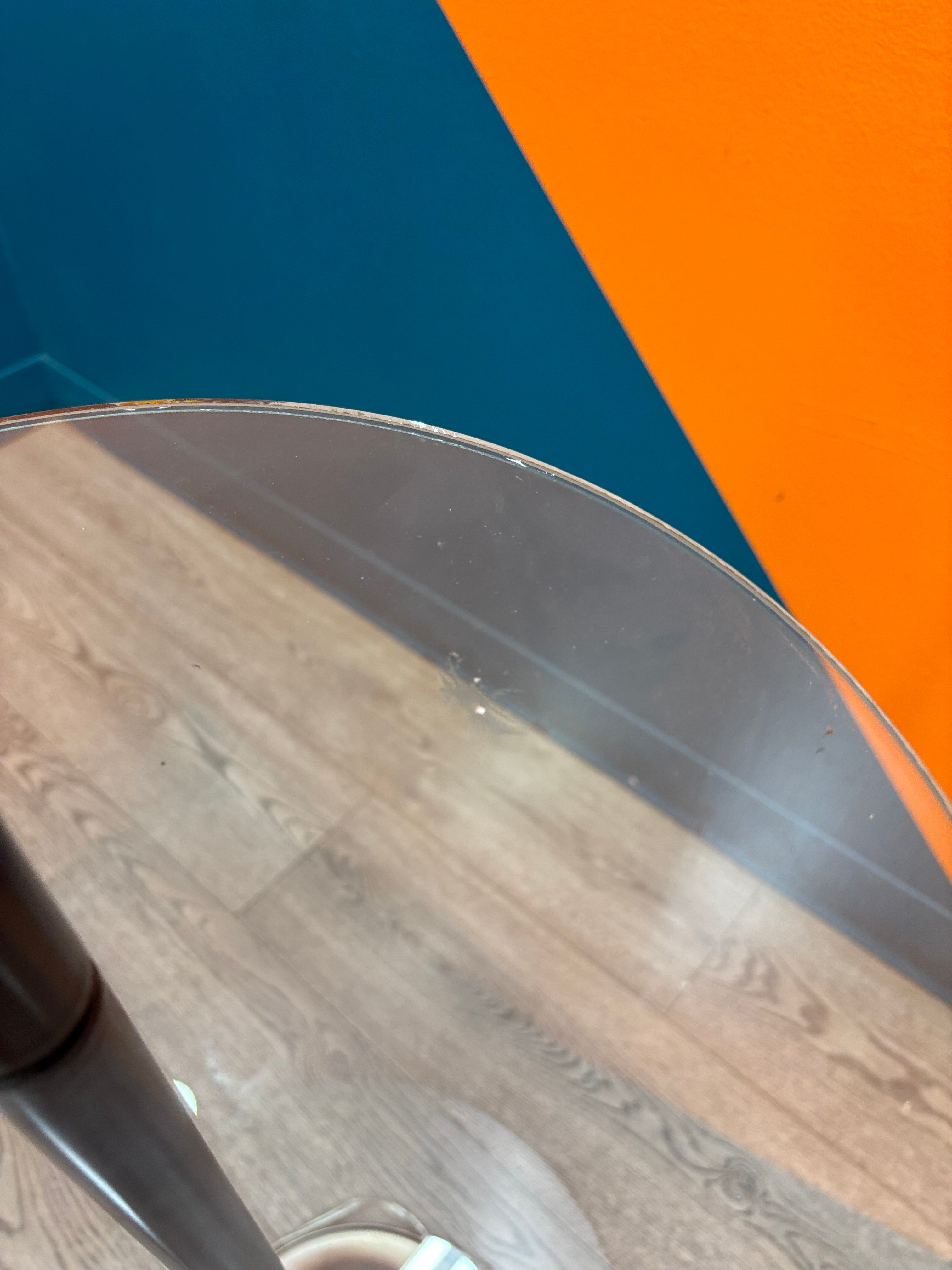 Floor Lamp with Glass Table (2 available)