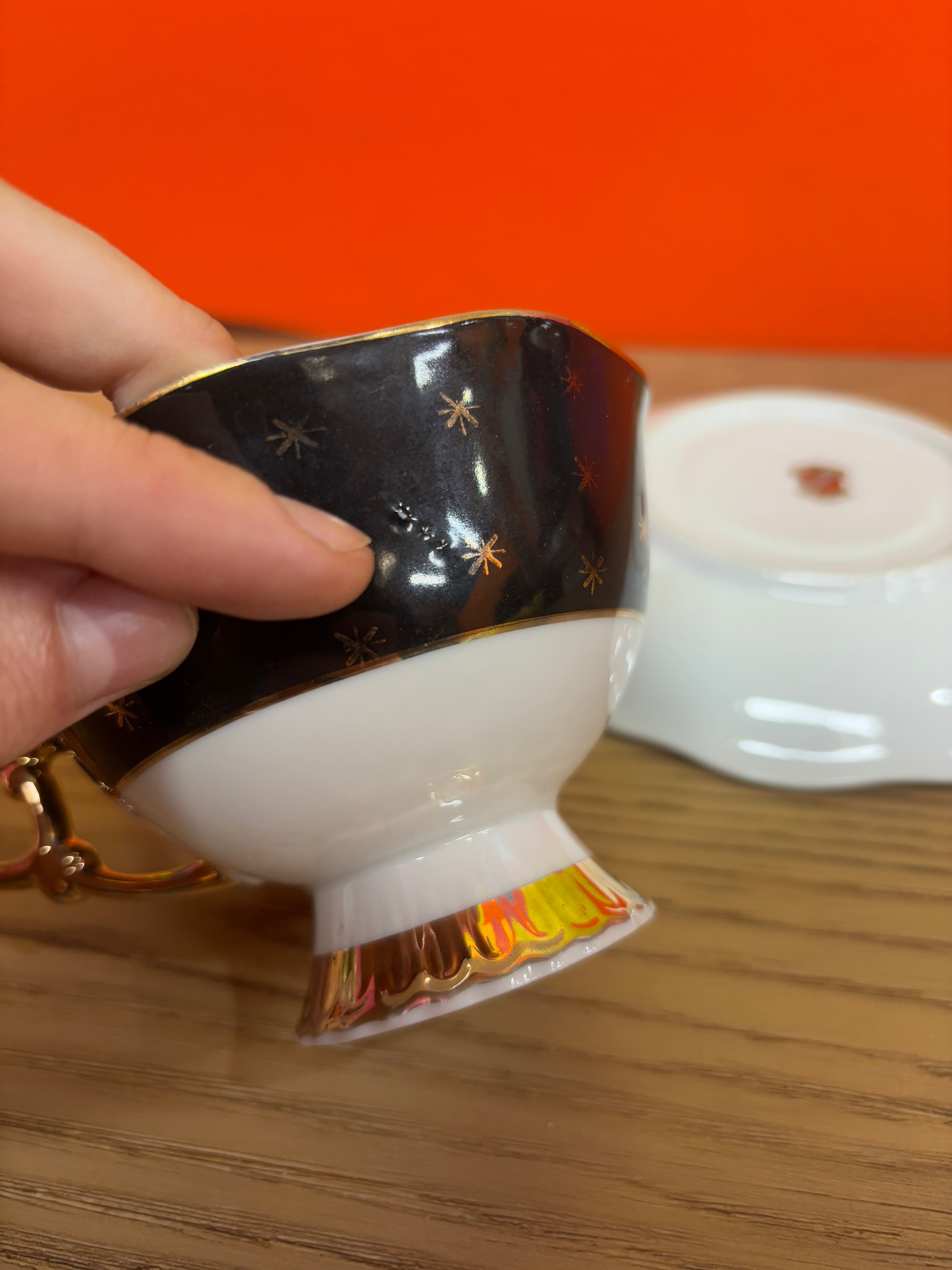 Shafford China Teacup and Saucer
