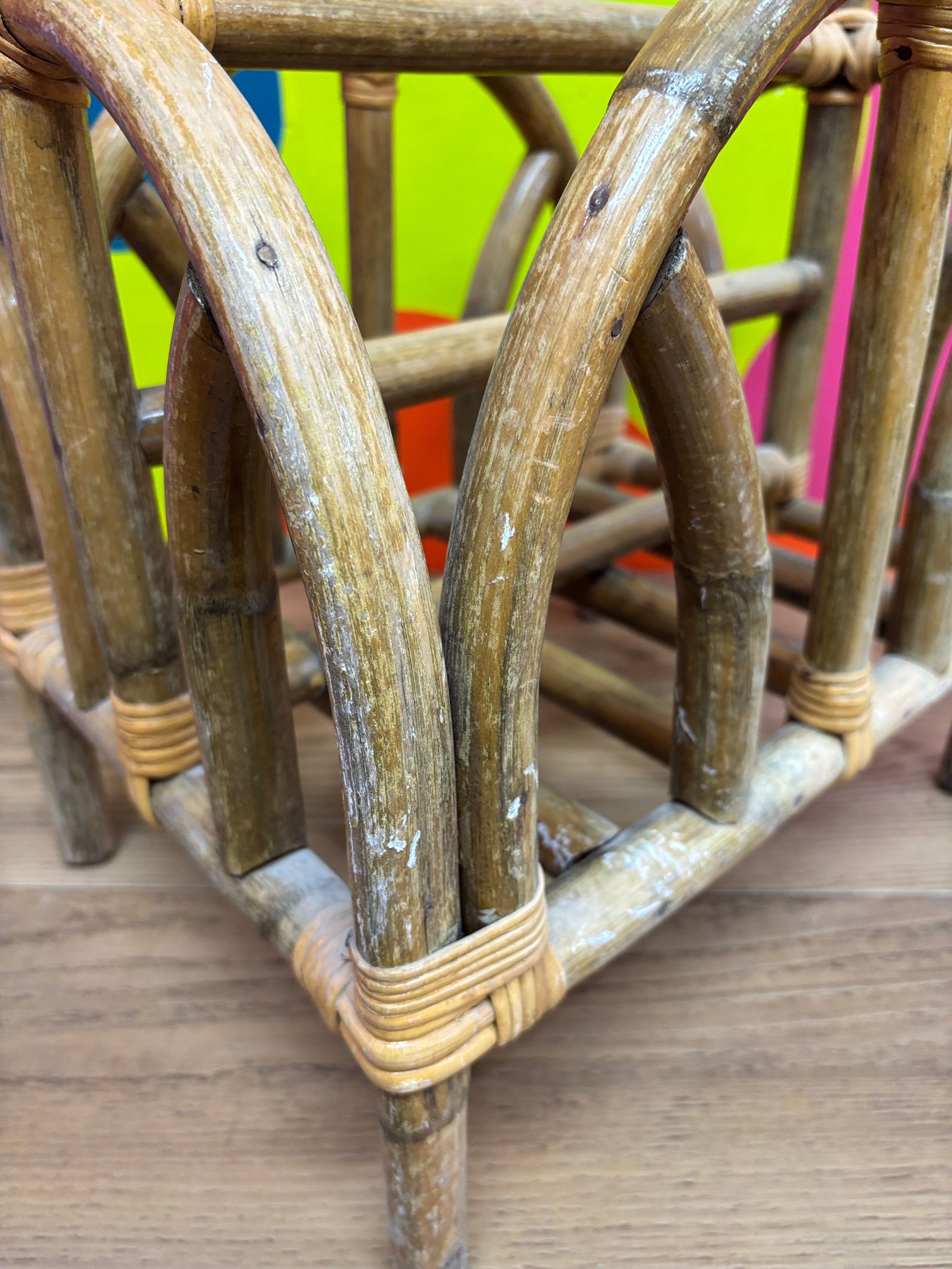 Rattan Magazine Holder