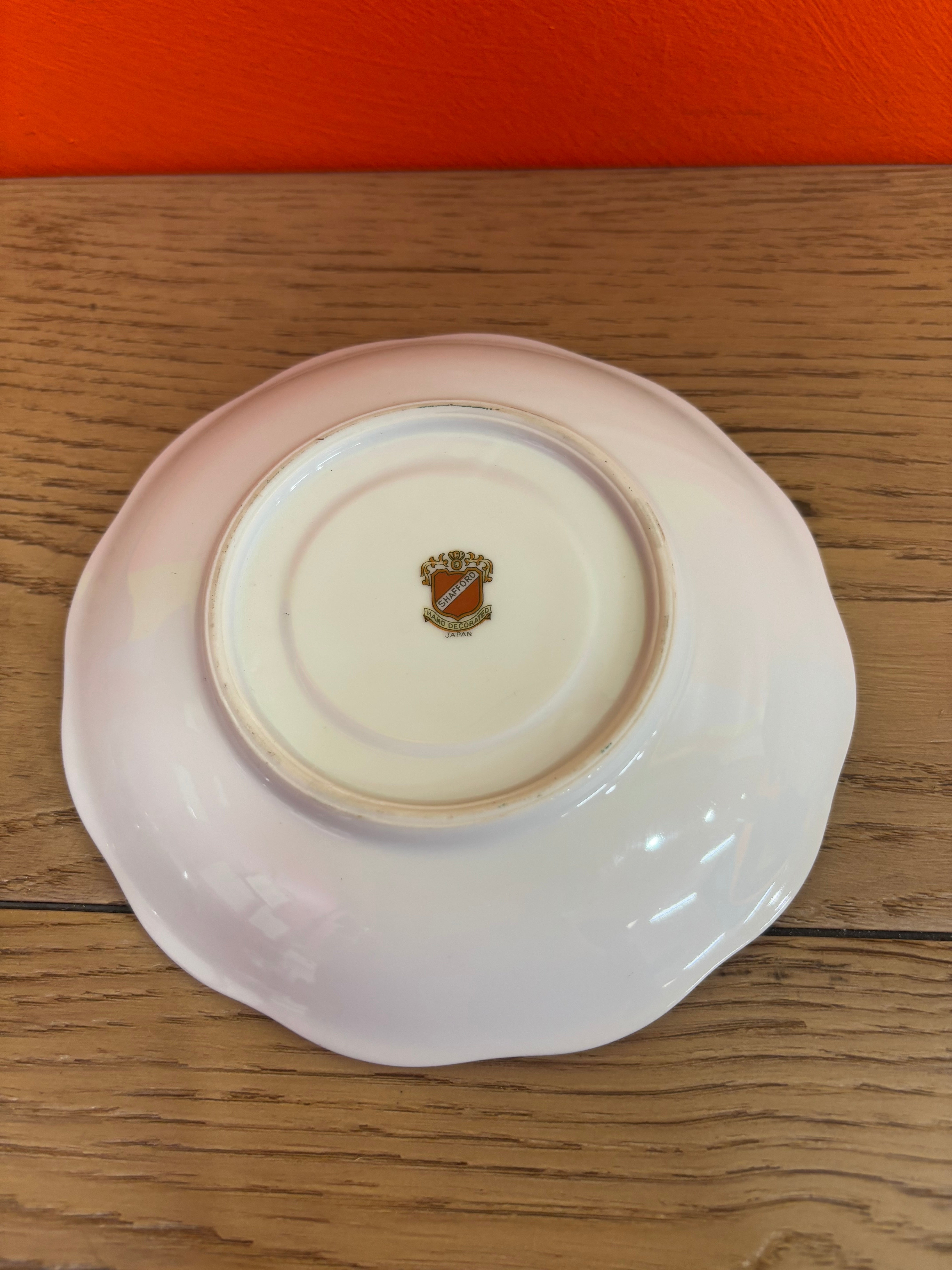Shafford China Teacup and Saucer