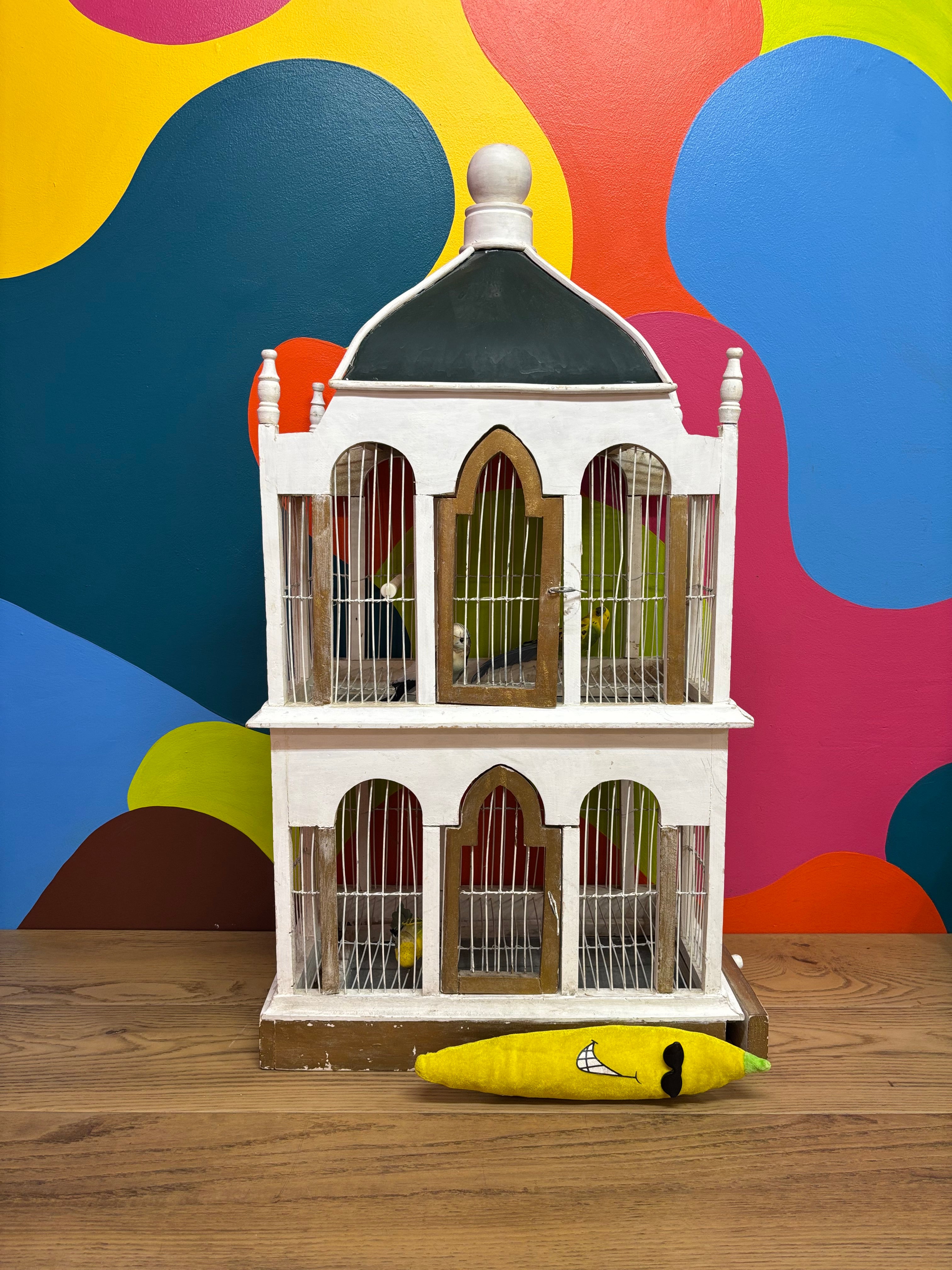 Wood Bird House