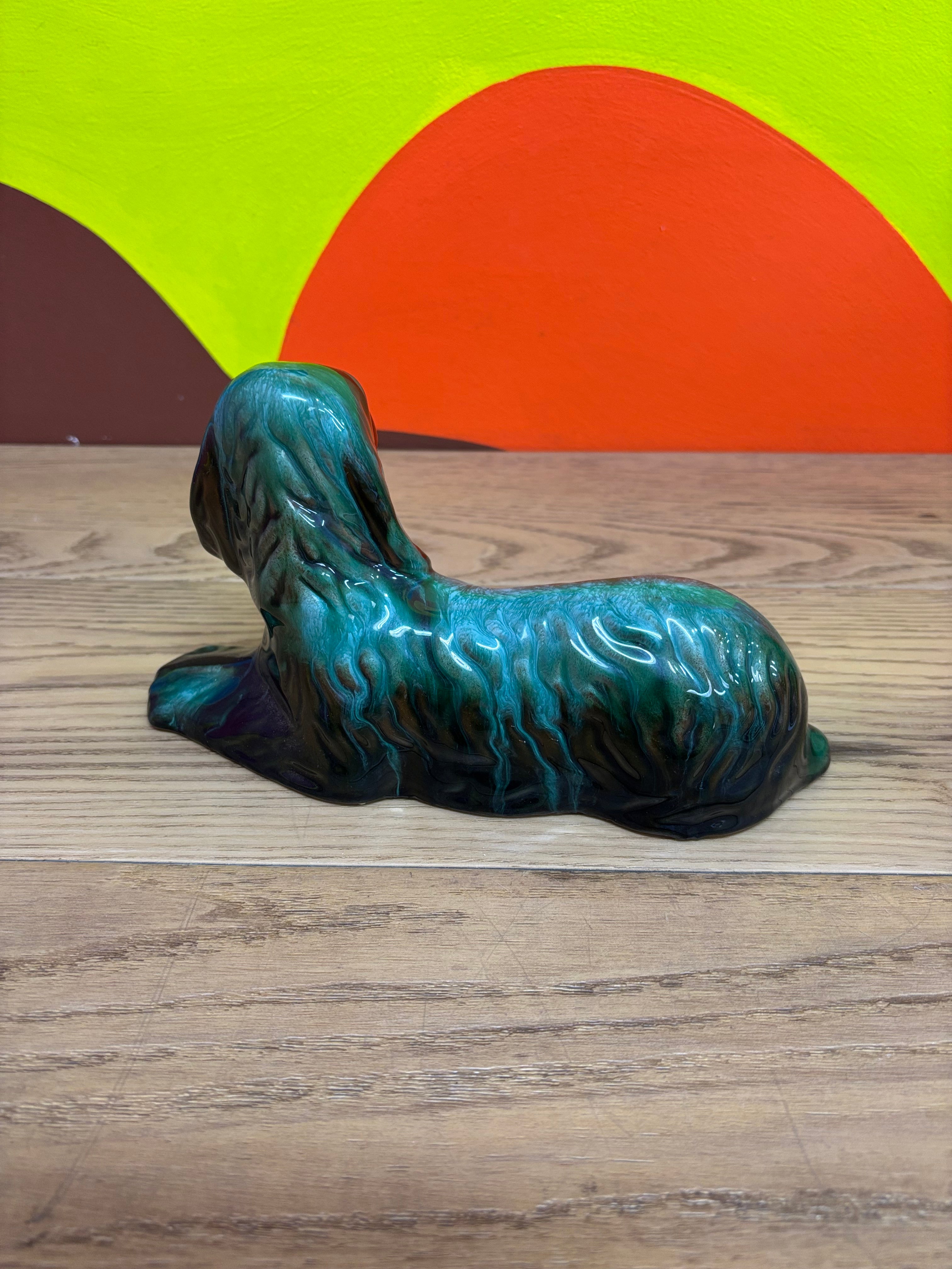 Resting Dog Figurine