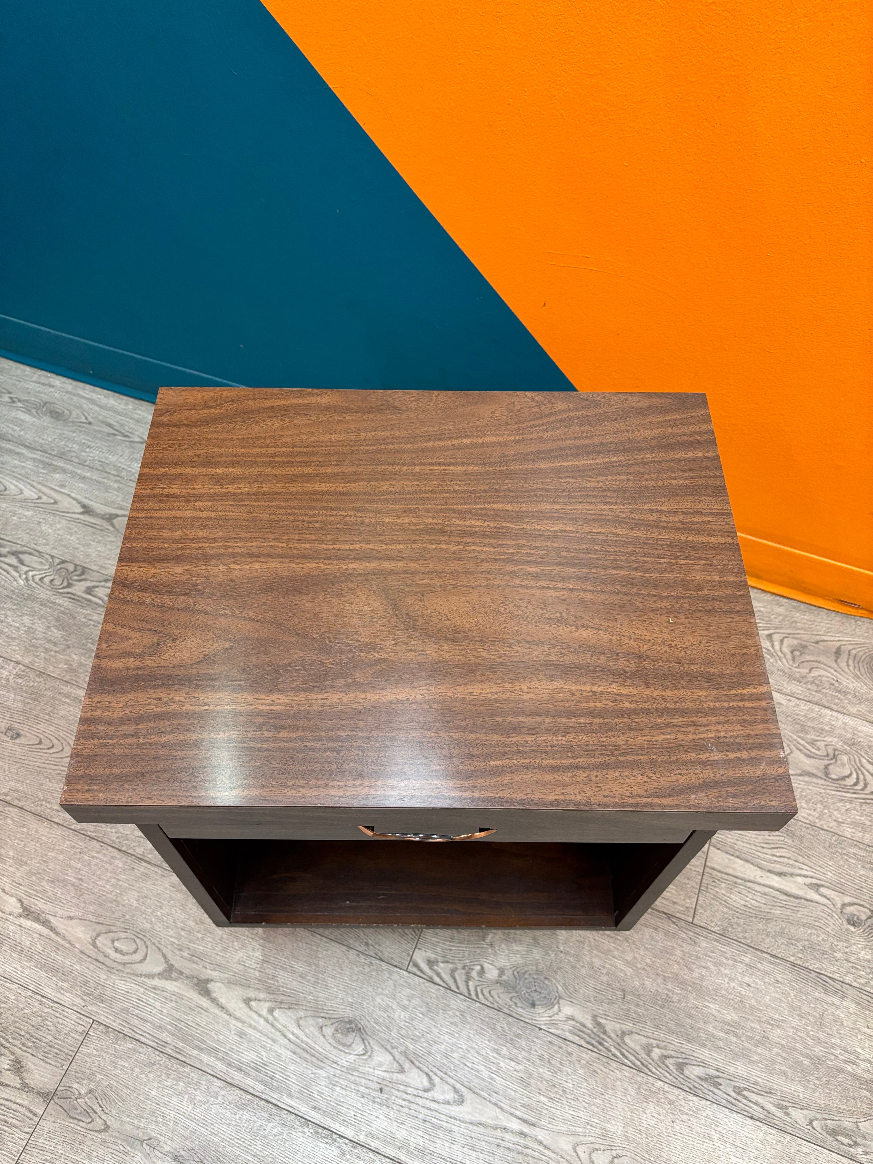 Wood Nightstand