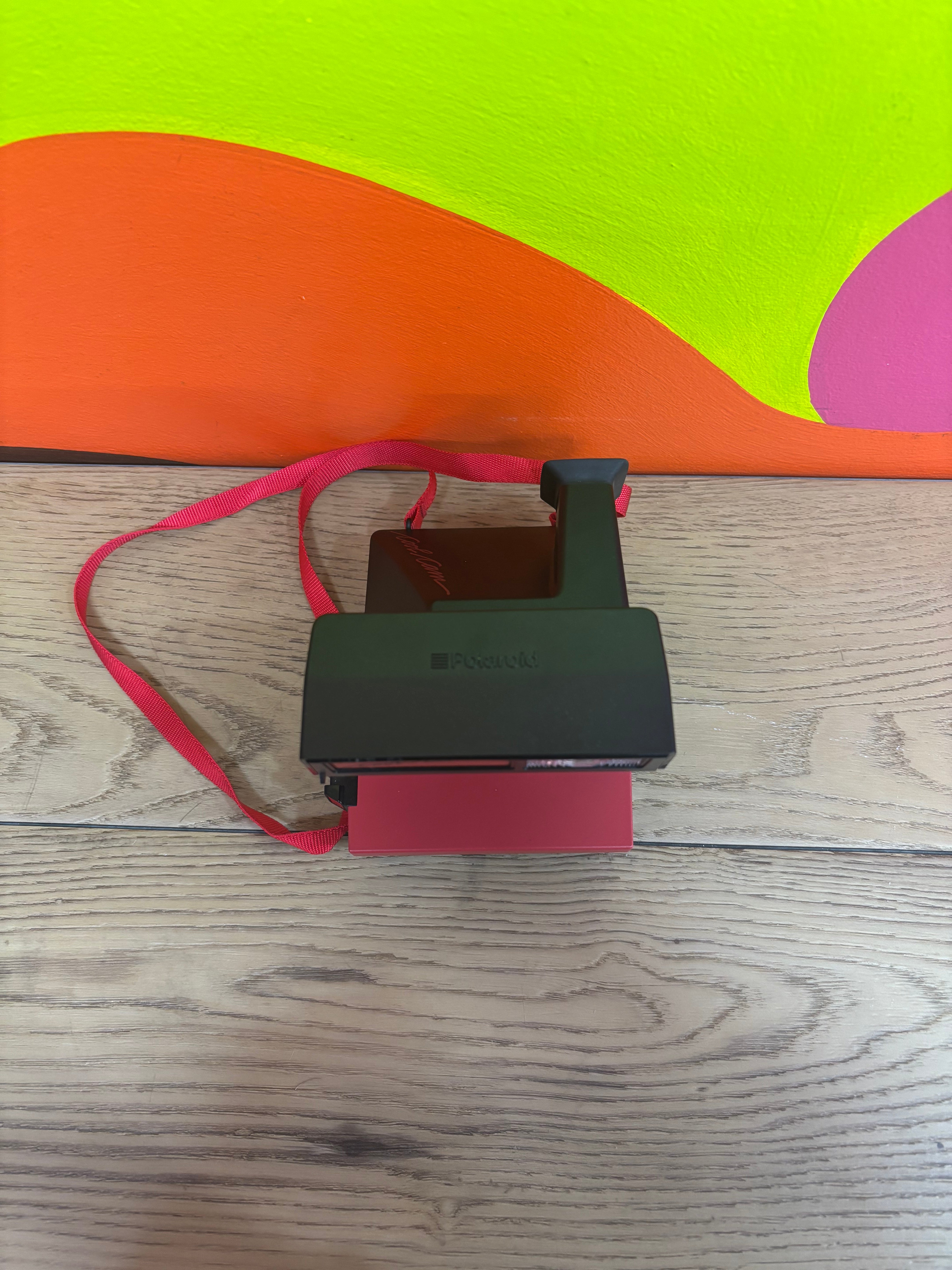 Red Polaroid Cool Cam 600