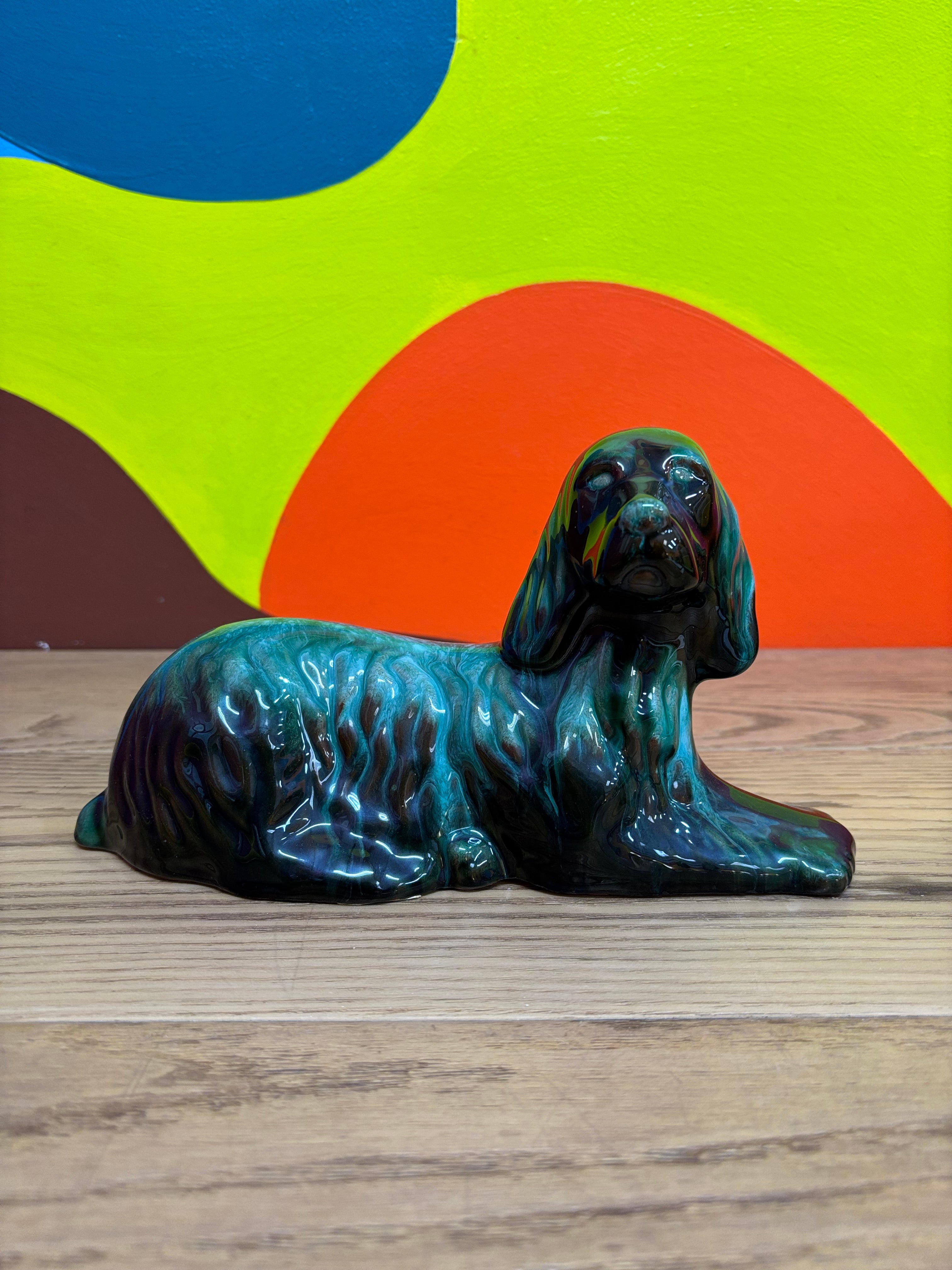 Resting Dog Figurine