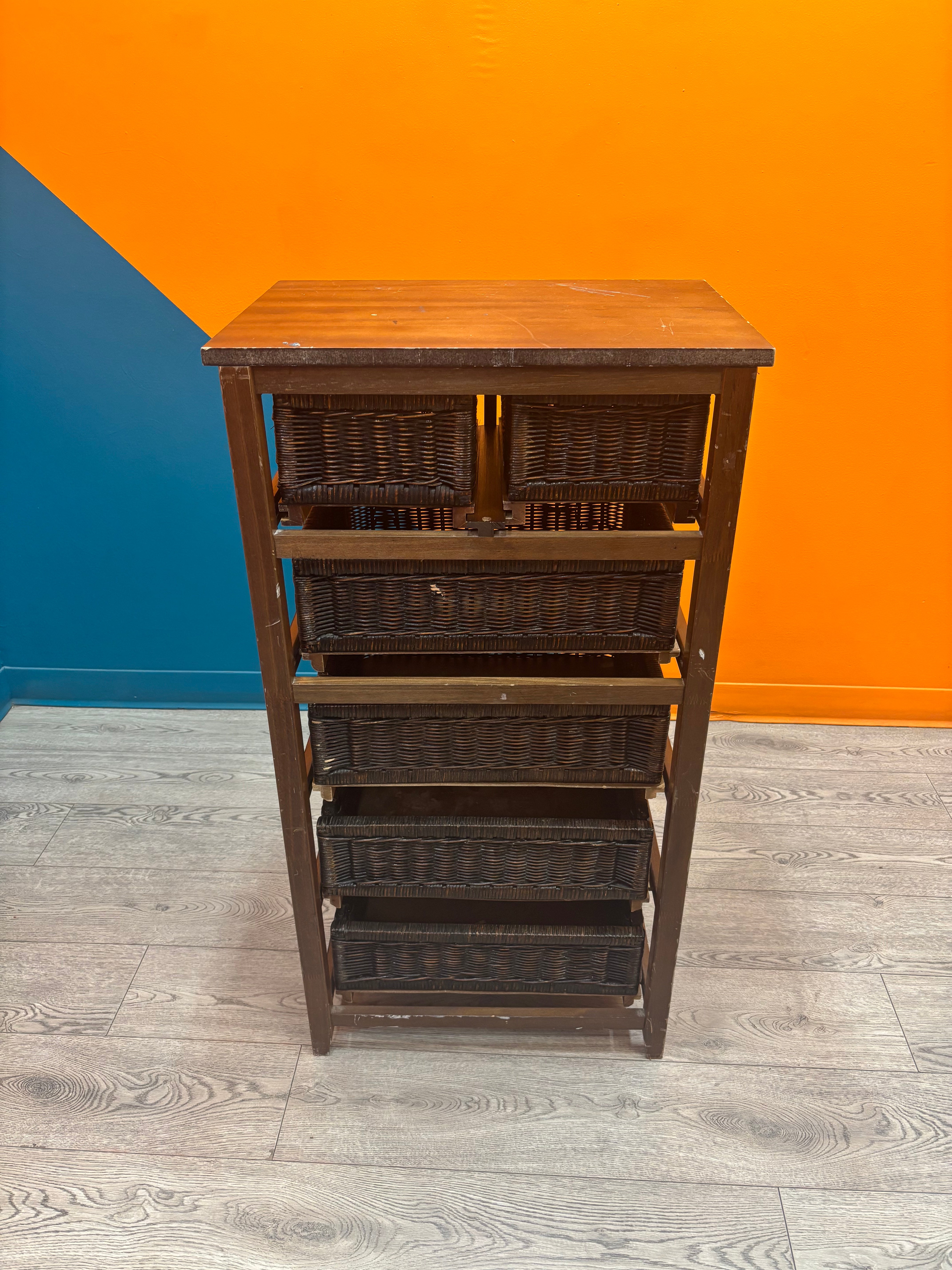 Rattan Storage Unit