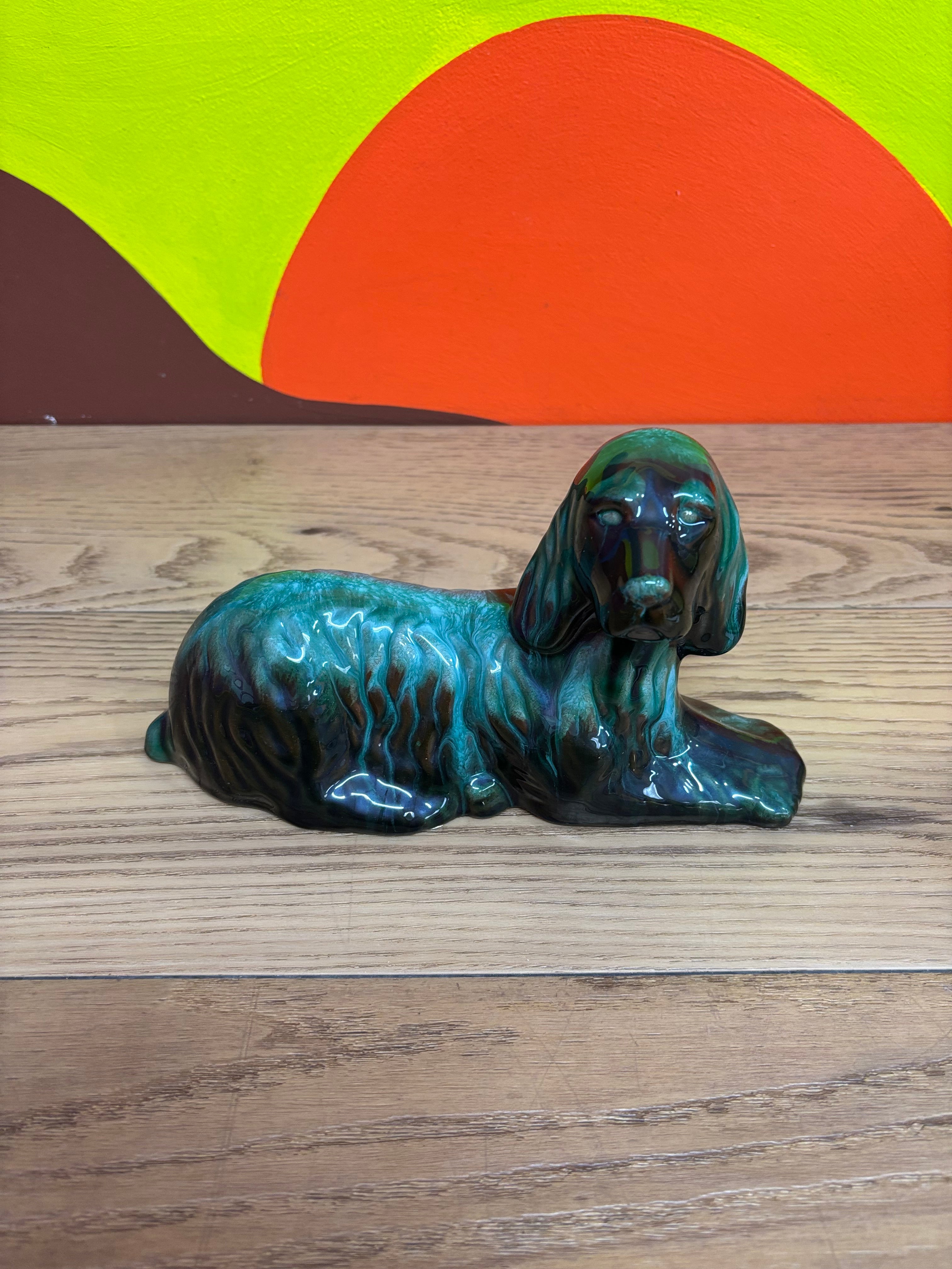 Resting Dog Figurine