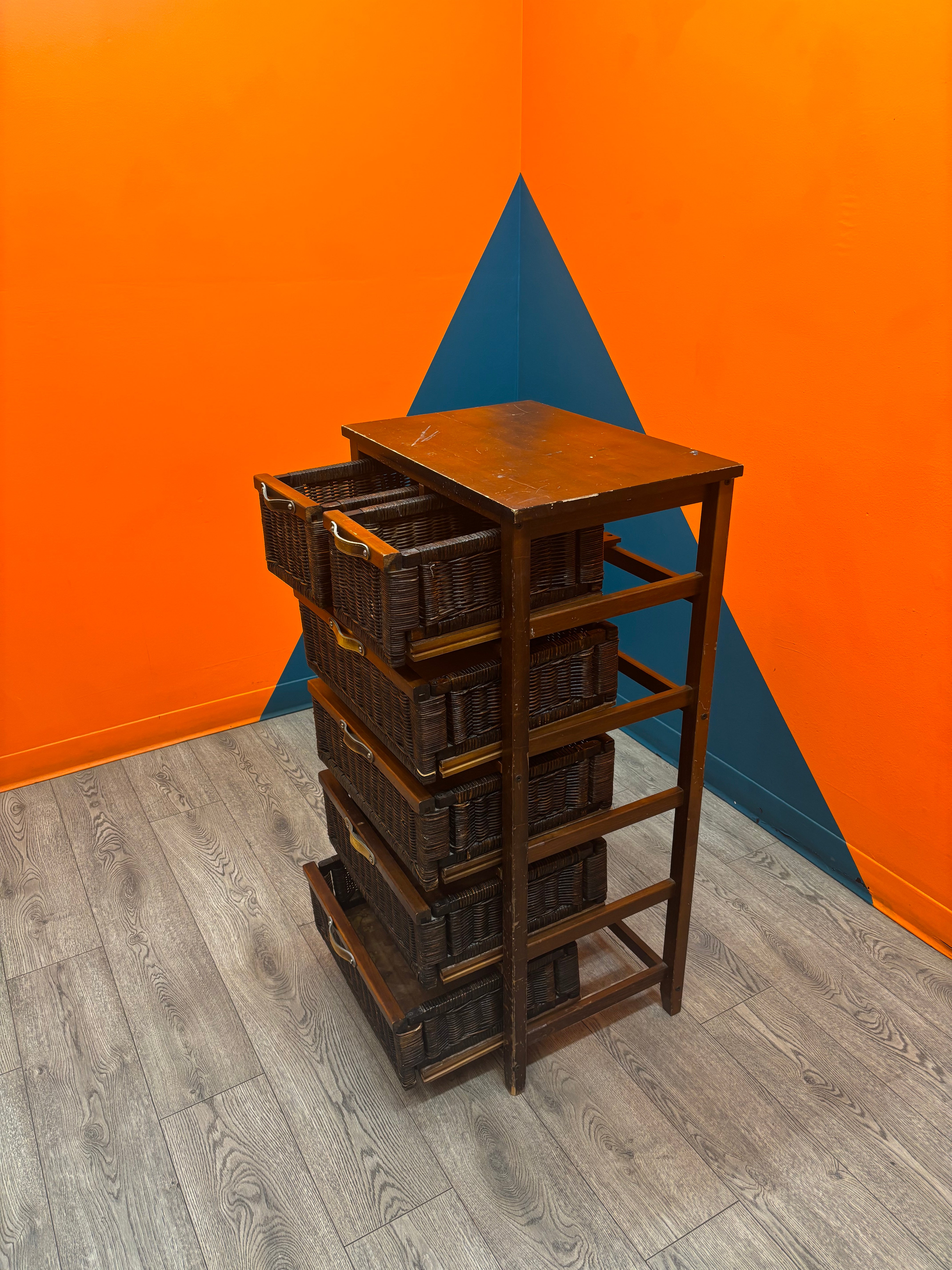 Rattan Storage Unit