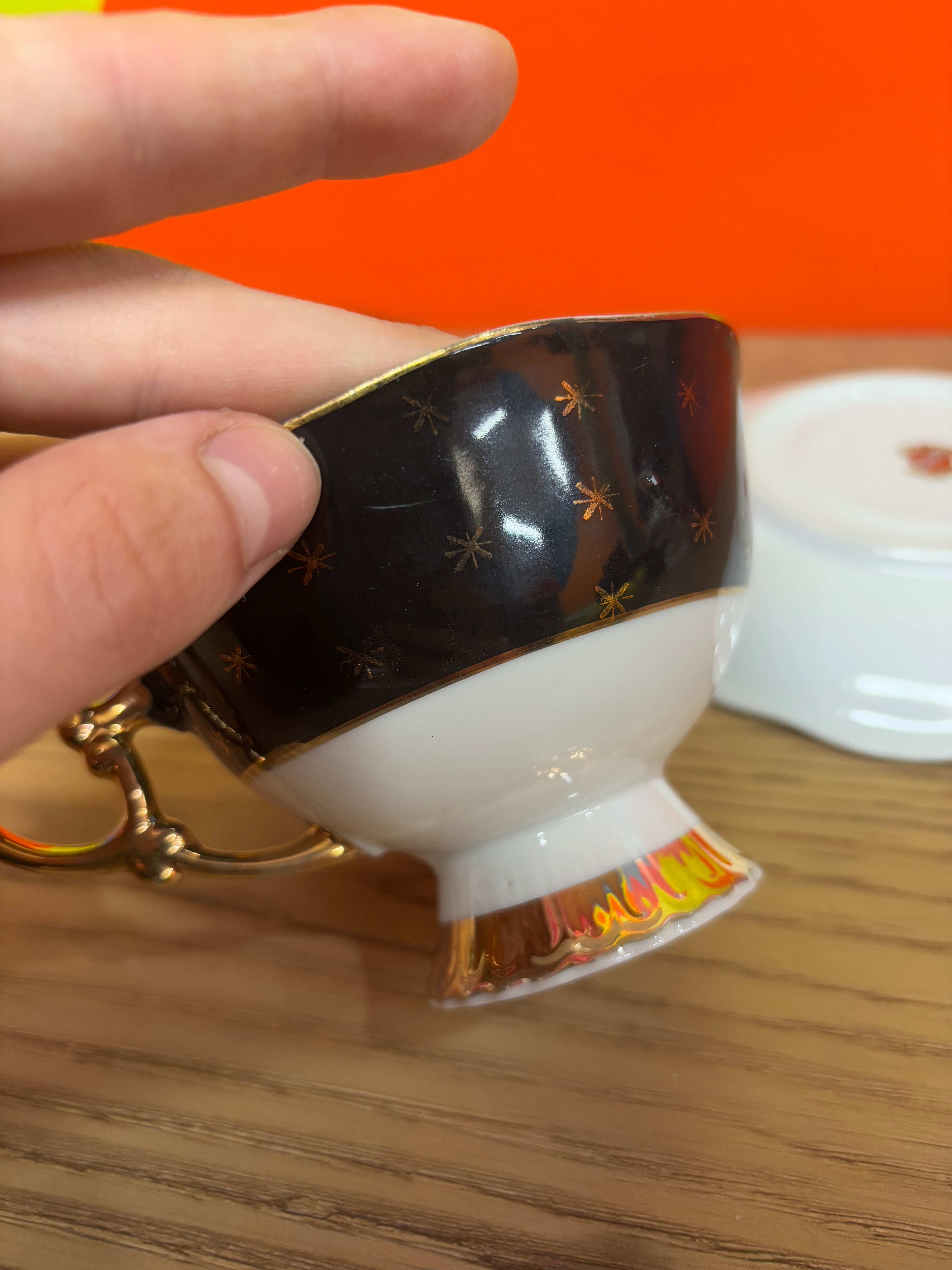 Shafford China Teacup and Saucer