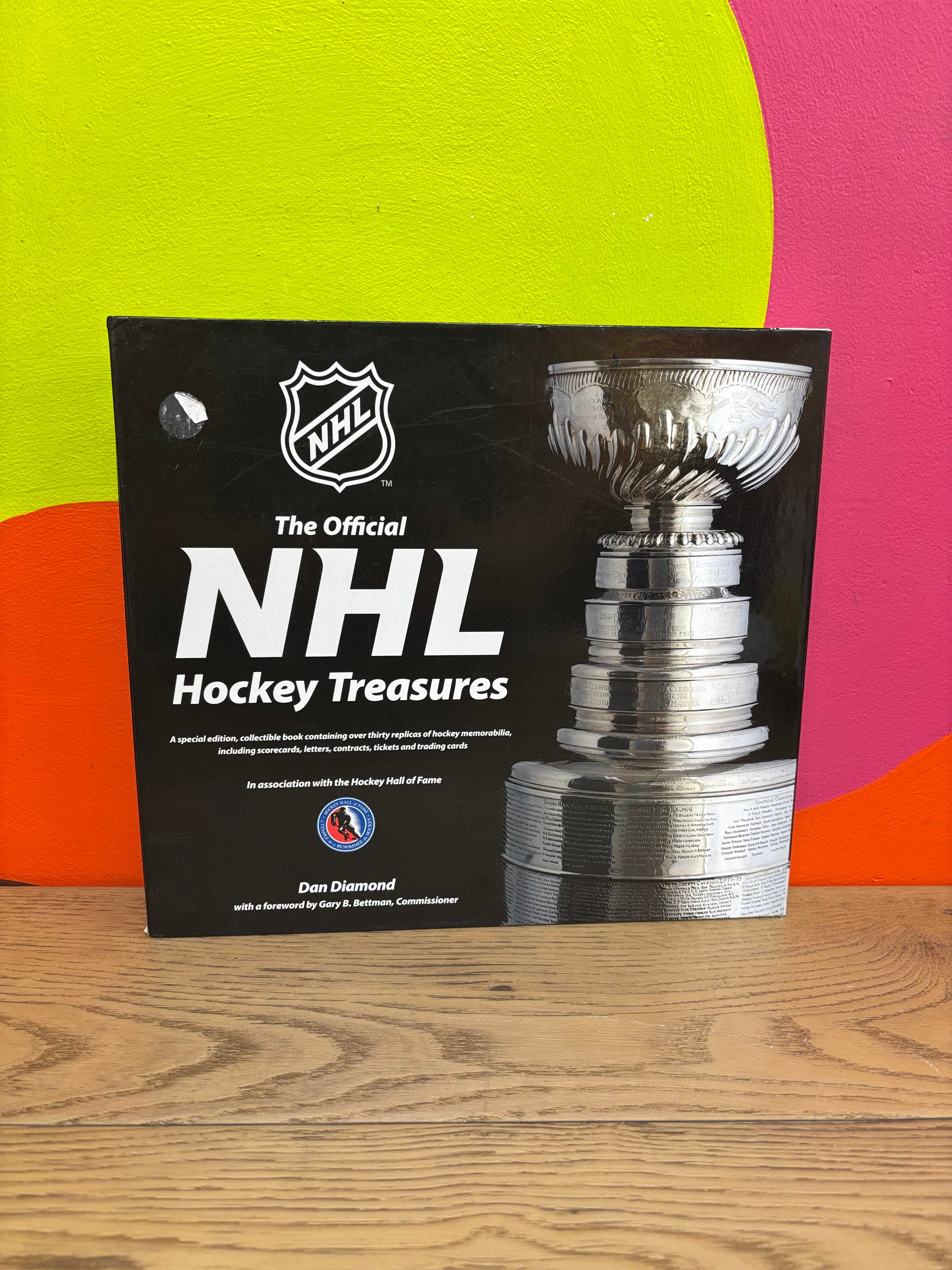 The Official NHL Hockey Treasures Book