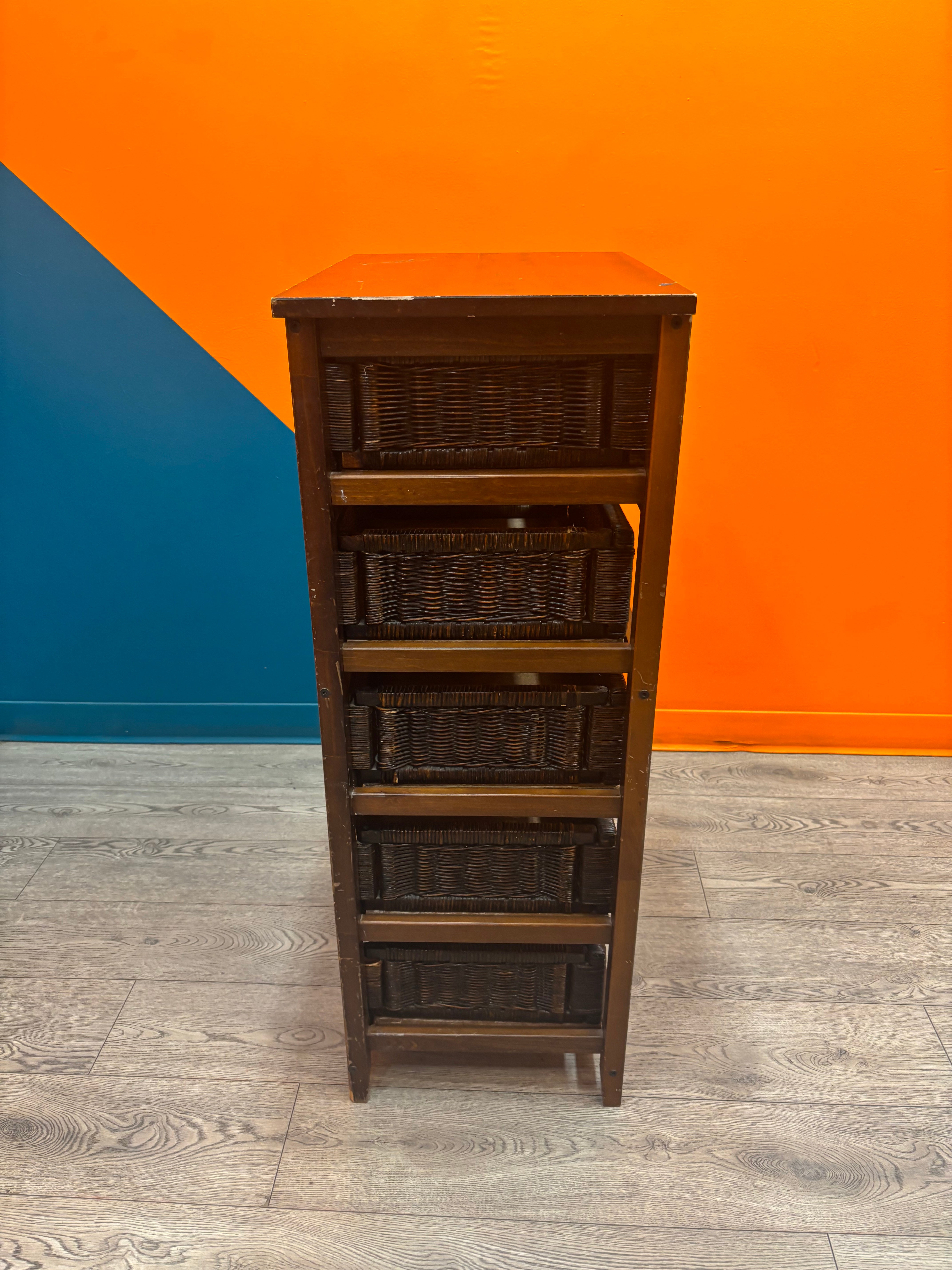 Rattan Storage Unit