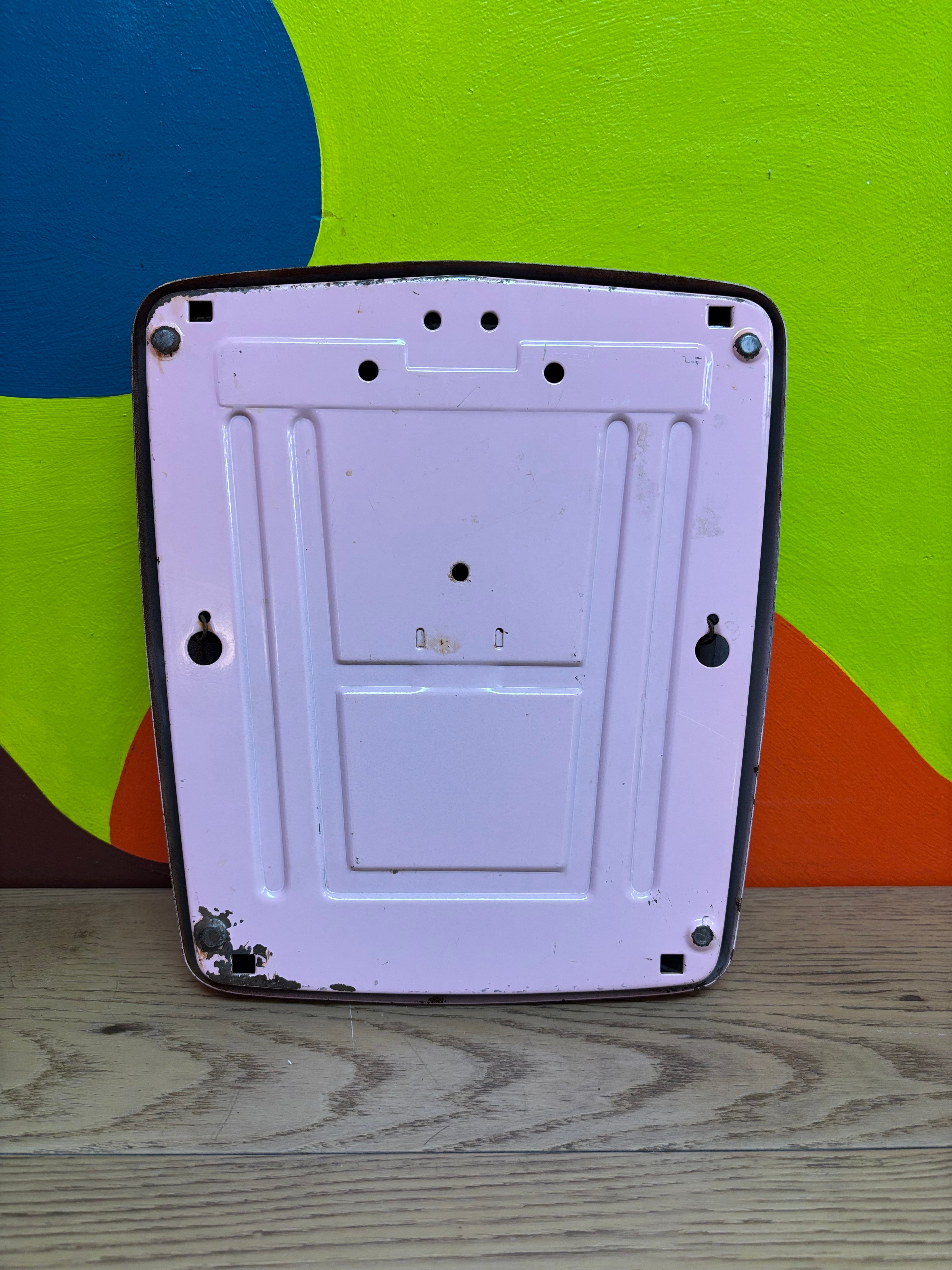 Pink Dart Bathroom Scale