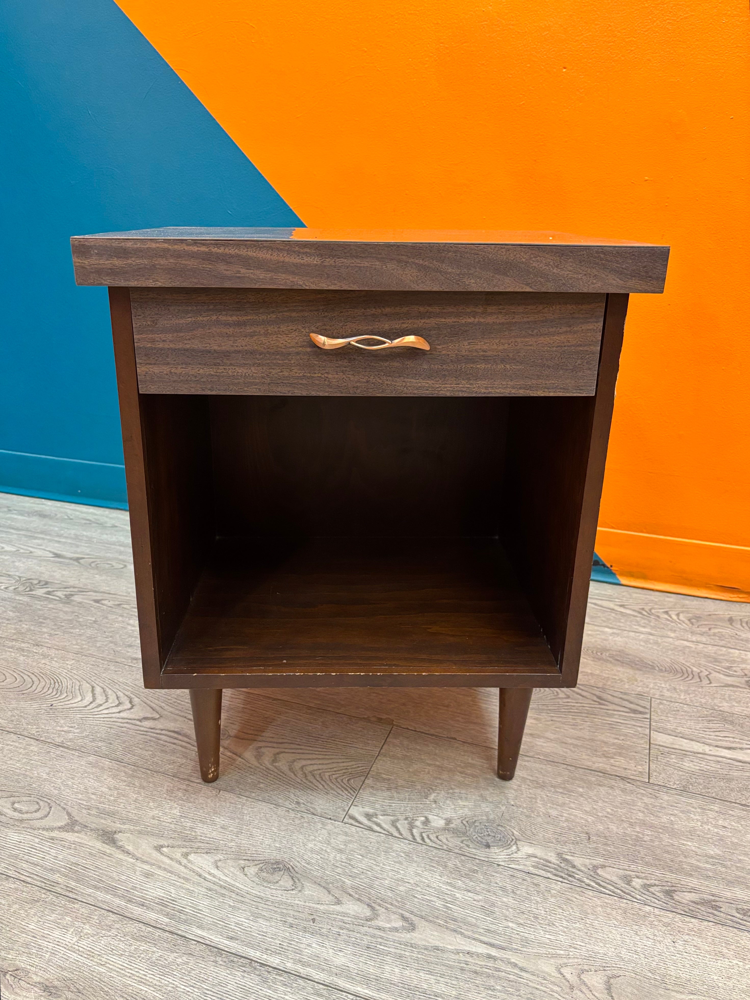 Wood Nightstand