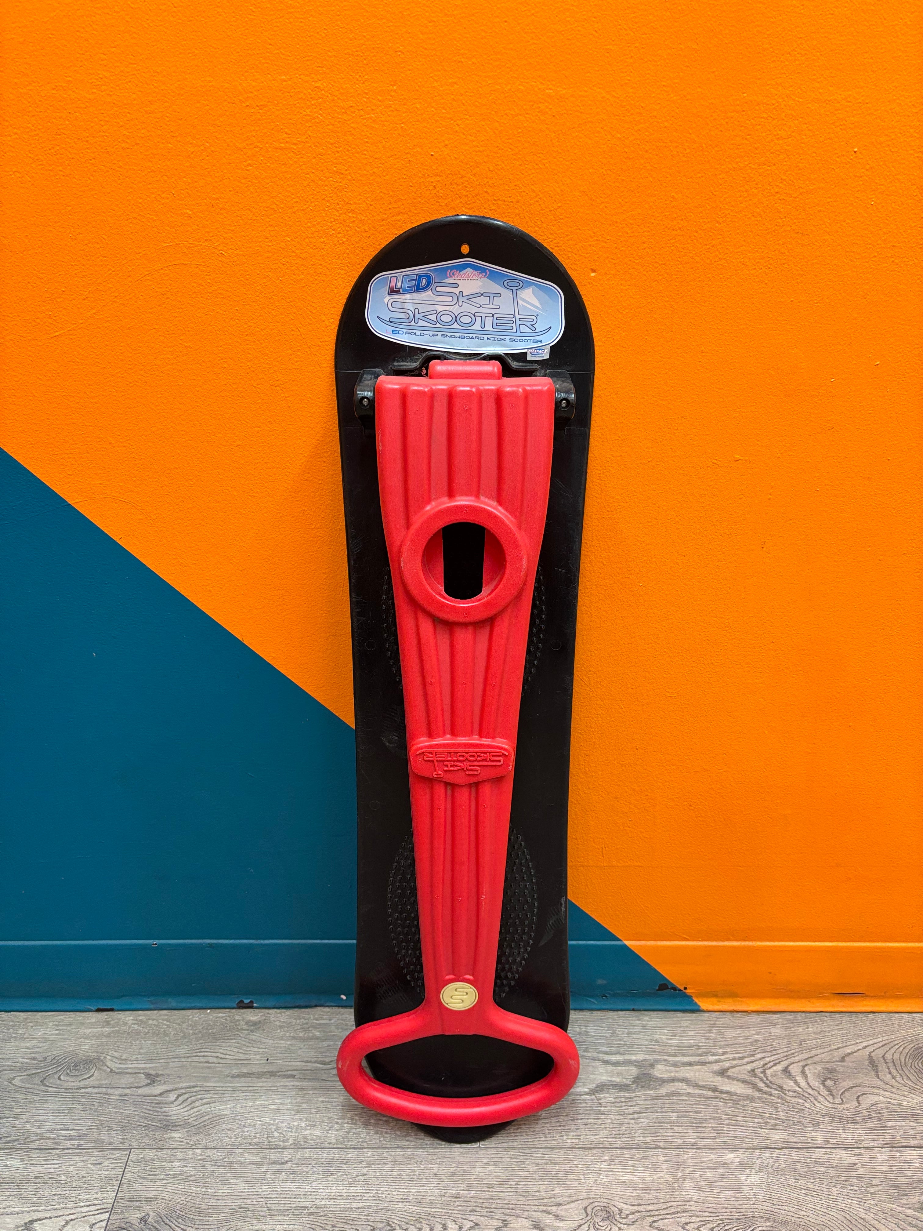 Fold Up Snowboard Kick Scooter