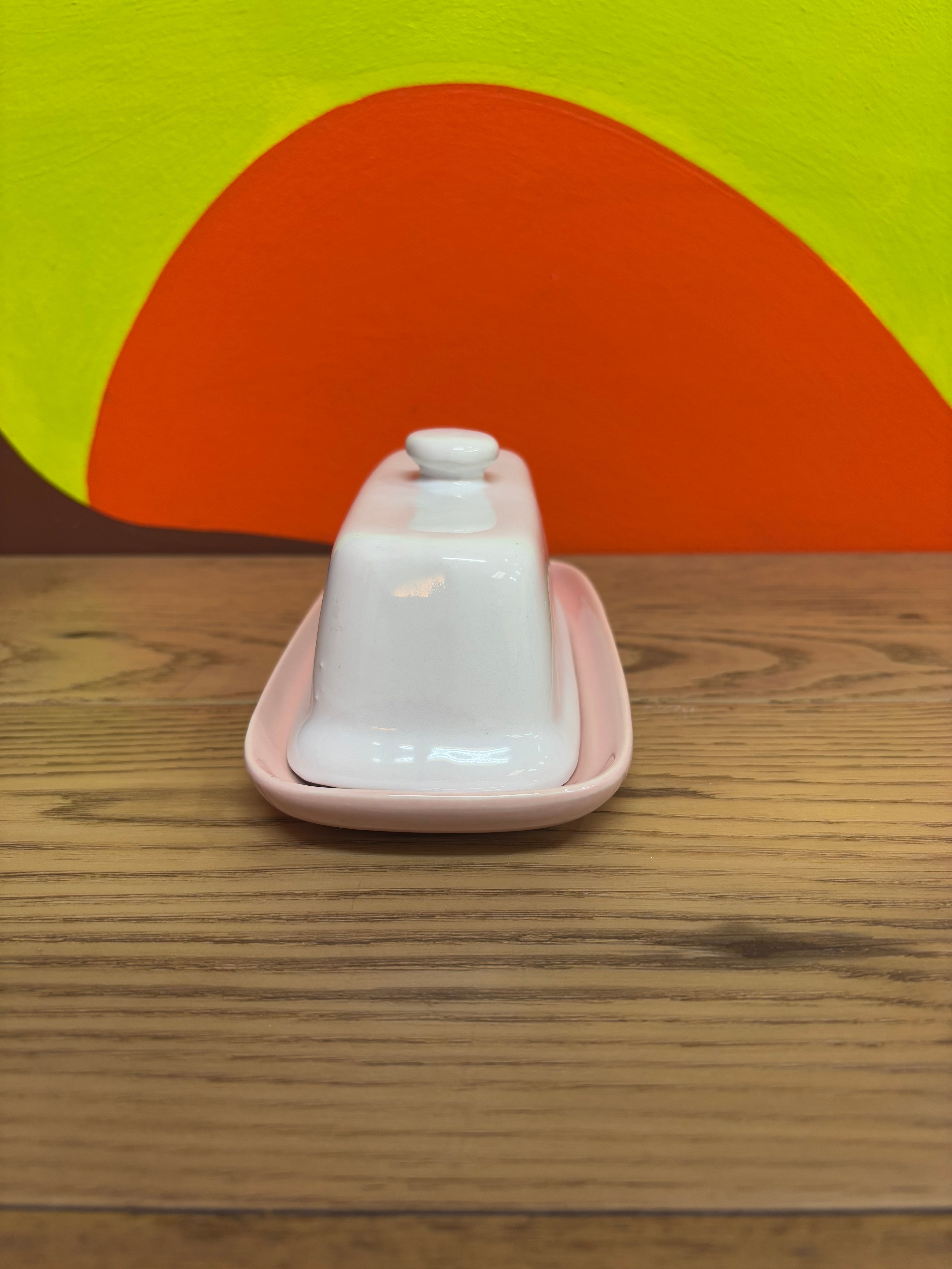 Floral Butter Dish