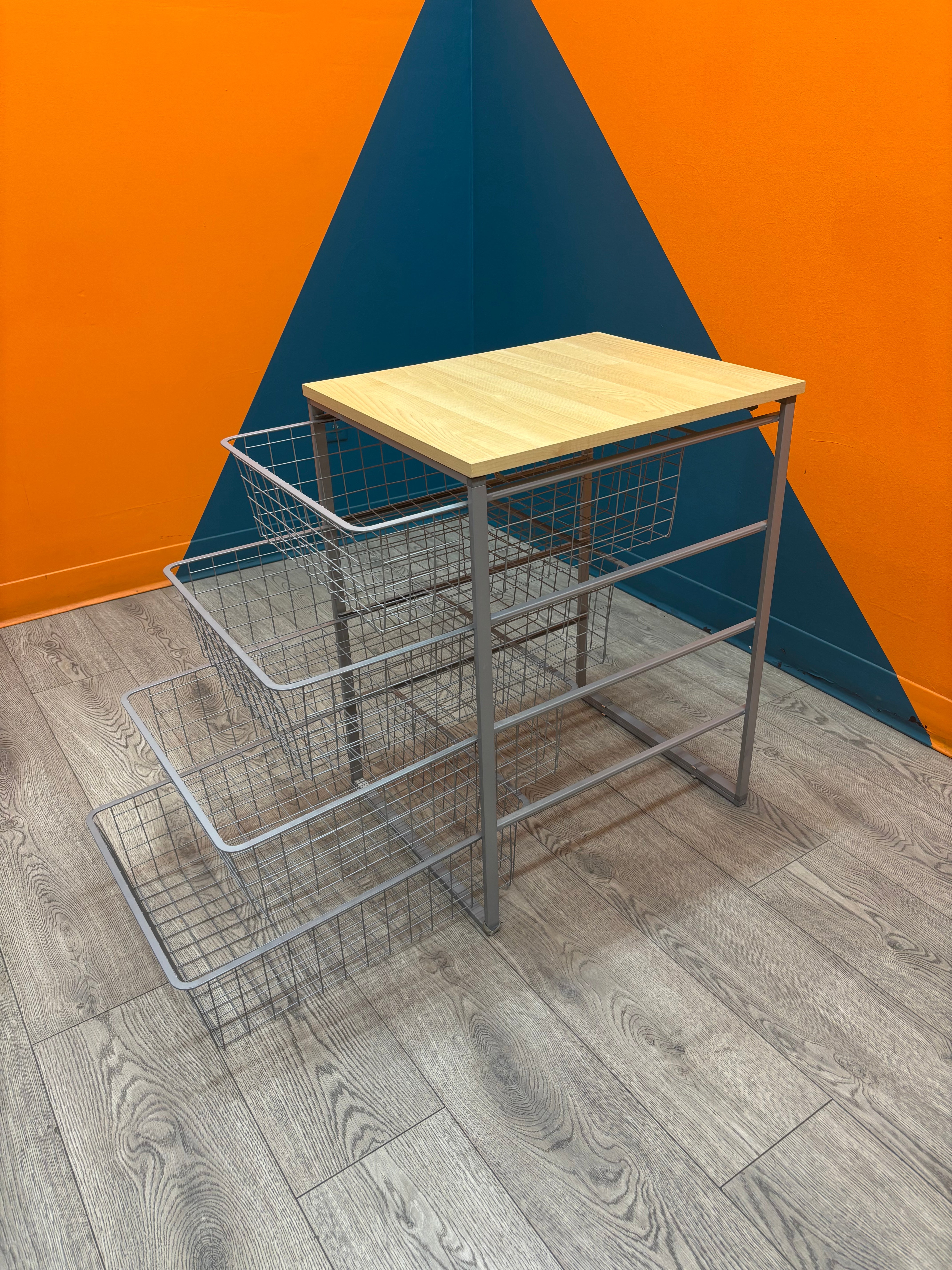 Ikea Antonius 4 Tier Wire Storage Unit