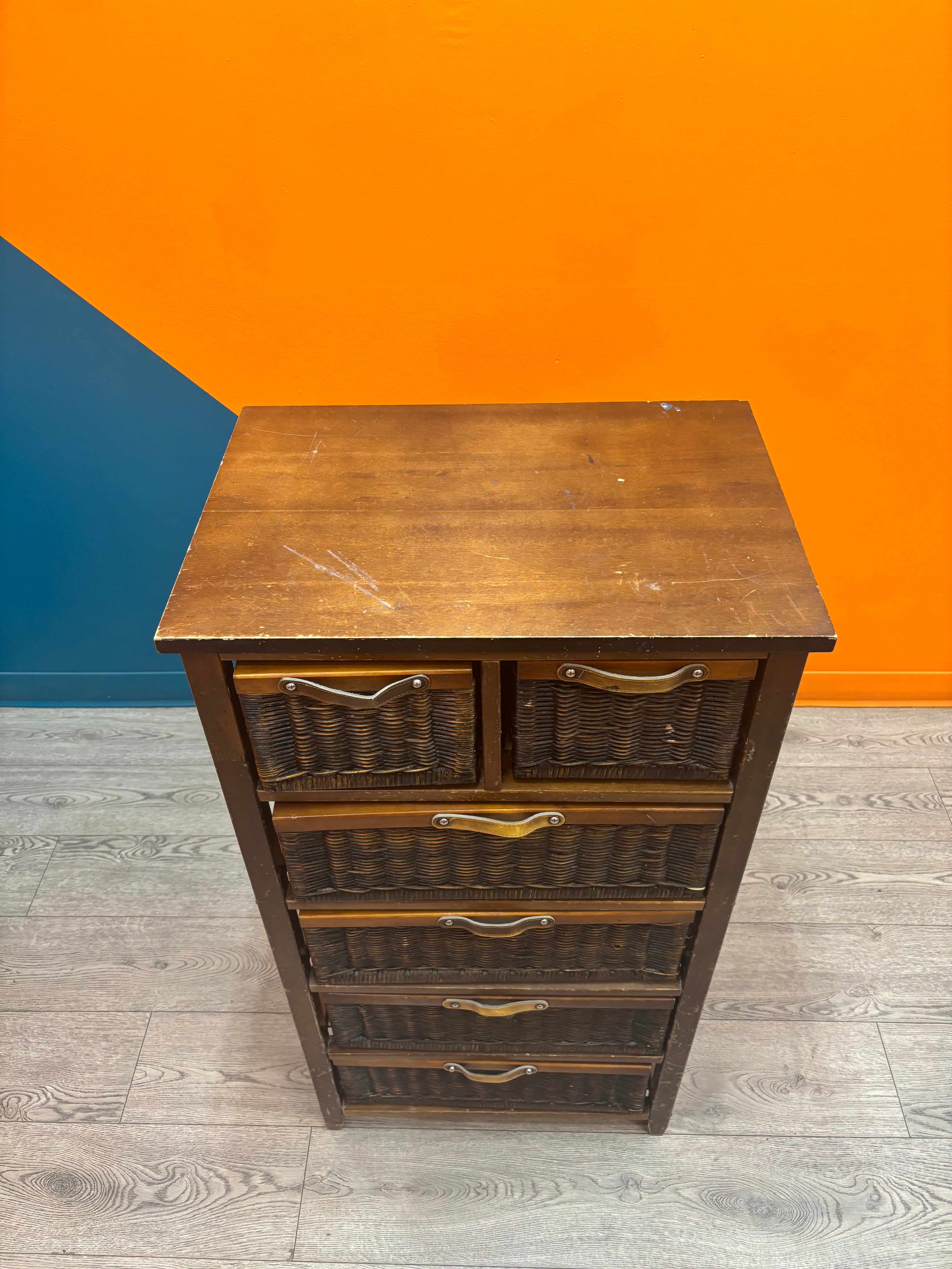 Rattan Storage Unit