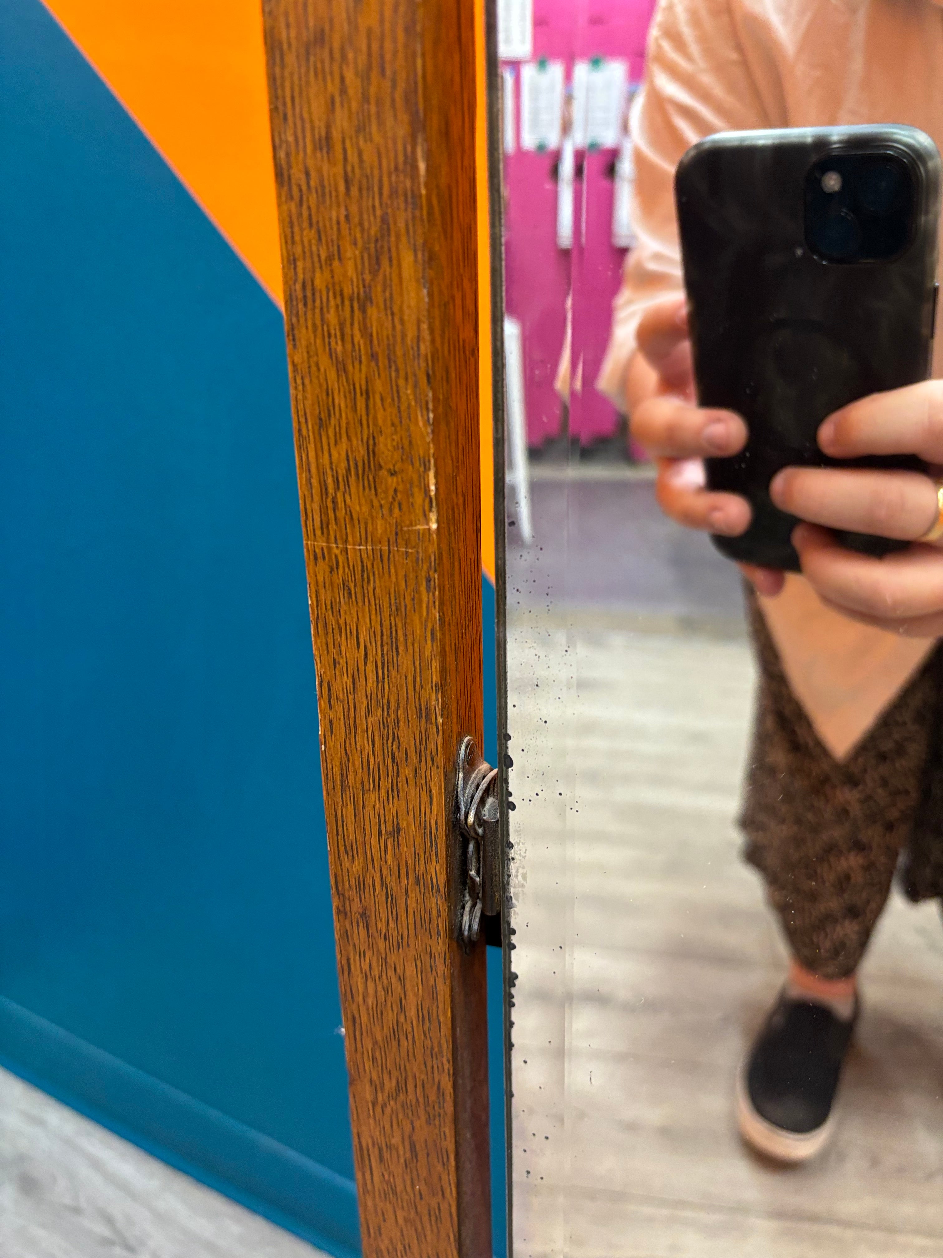 Wood Cheval Mirror