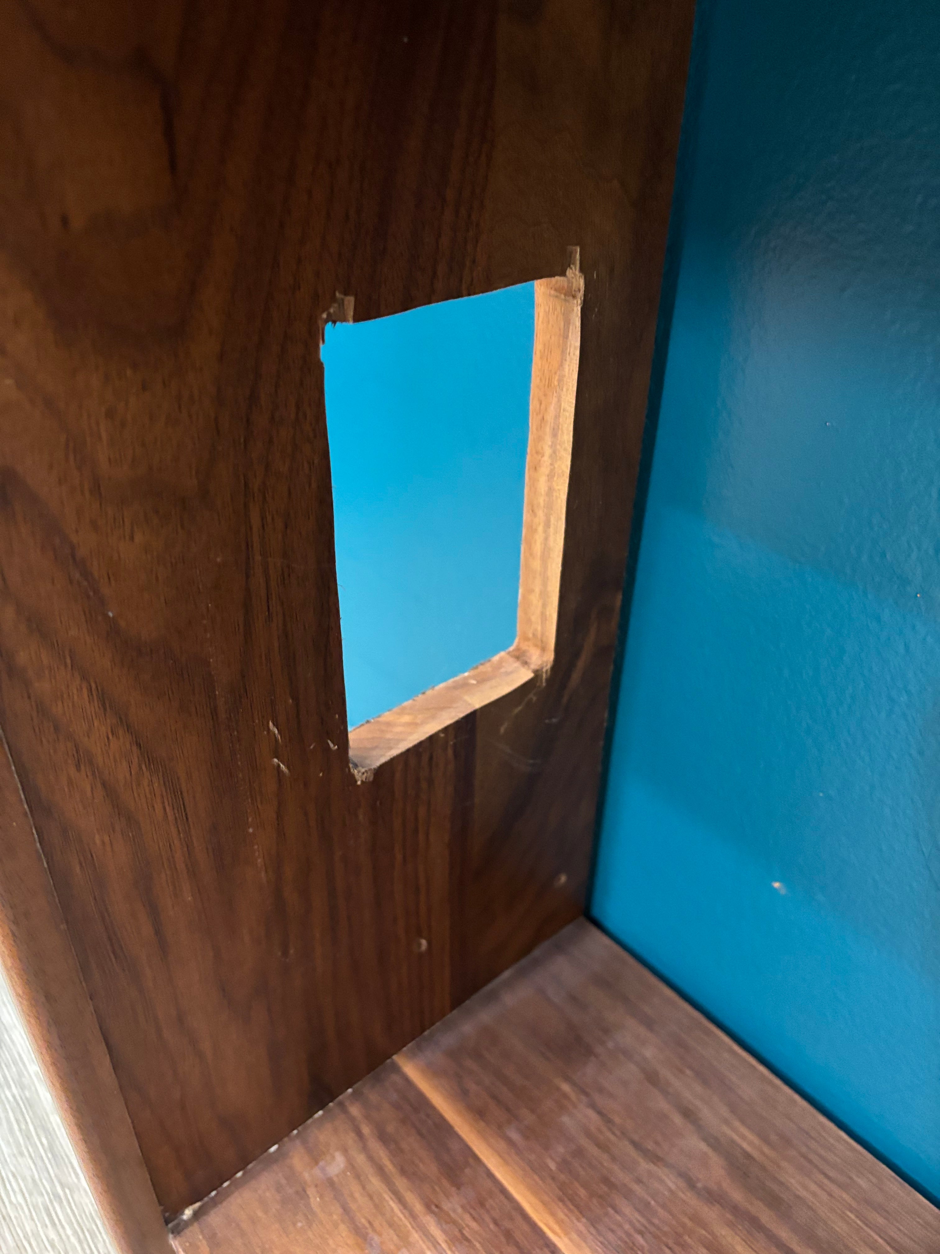 Wood Wall Bookcase