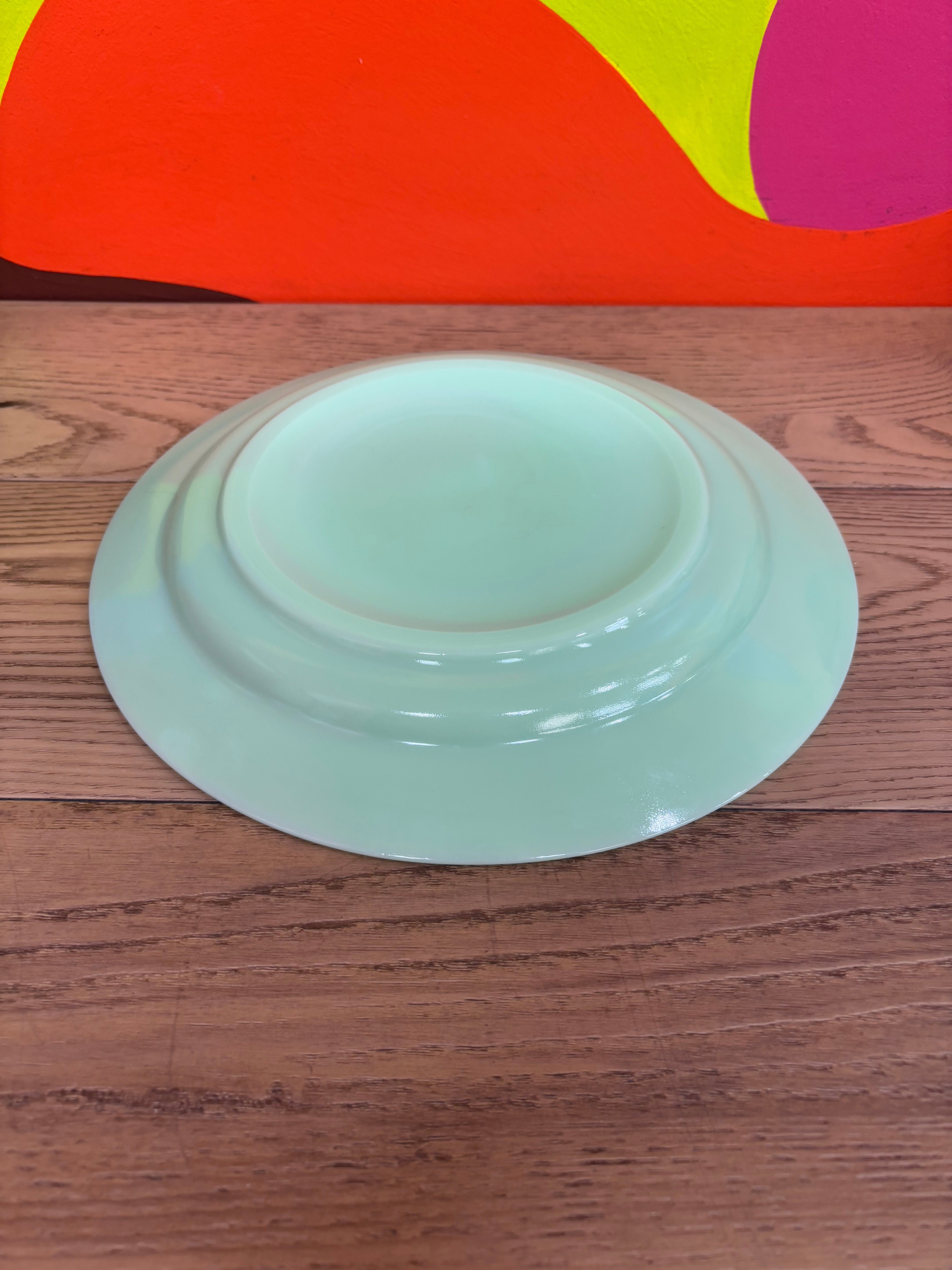 Large Mint Green Plate (2 Available)