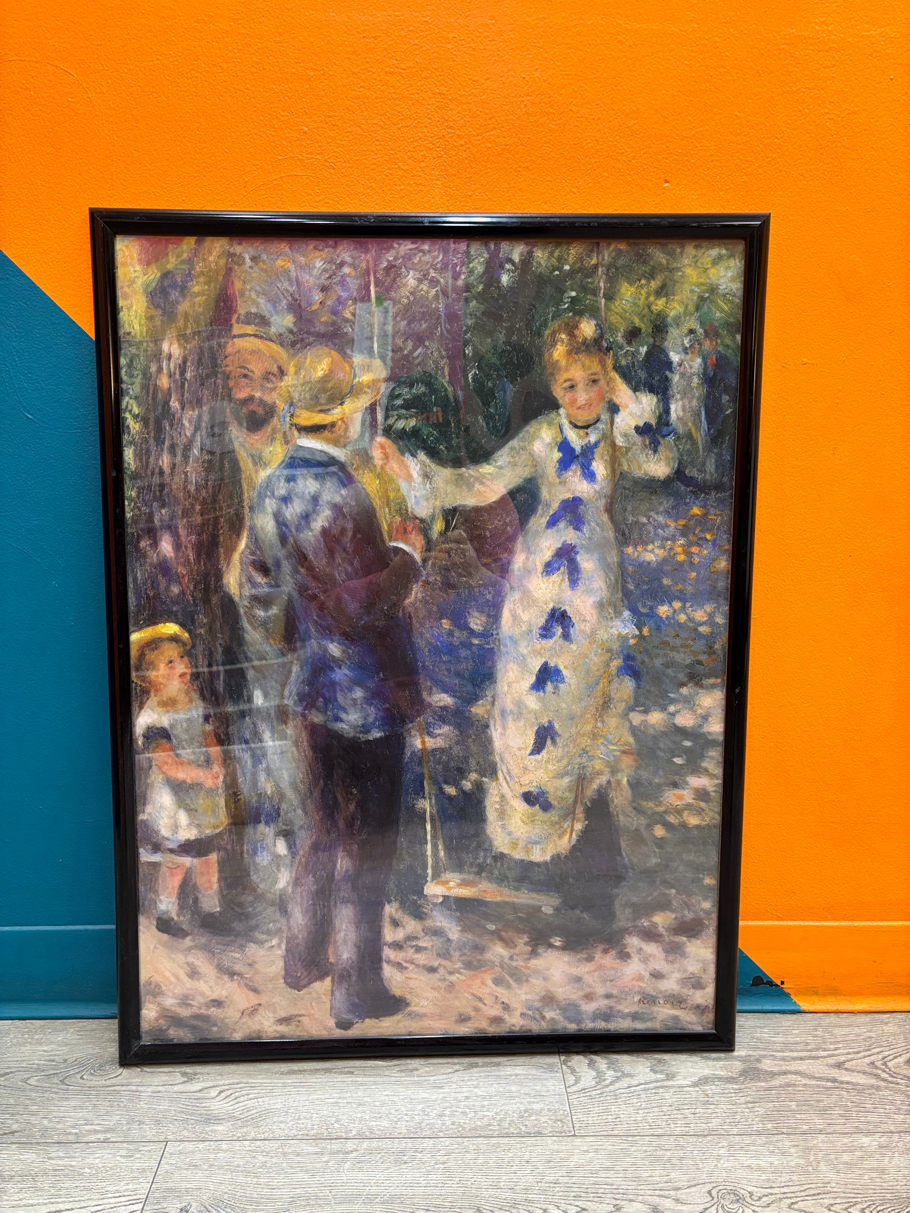 The Swing Framed Print