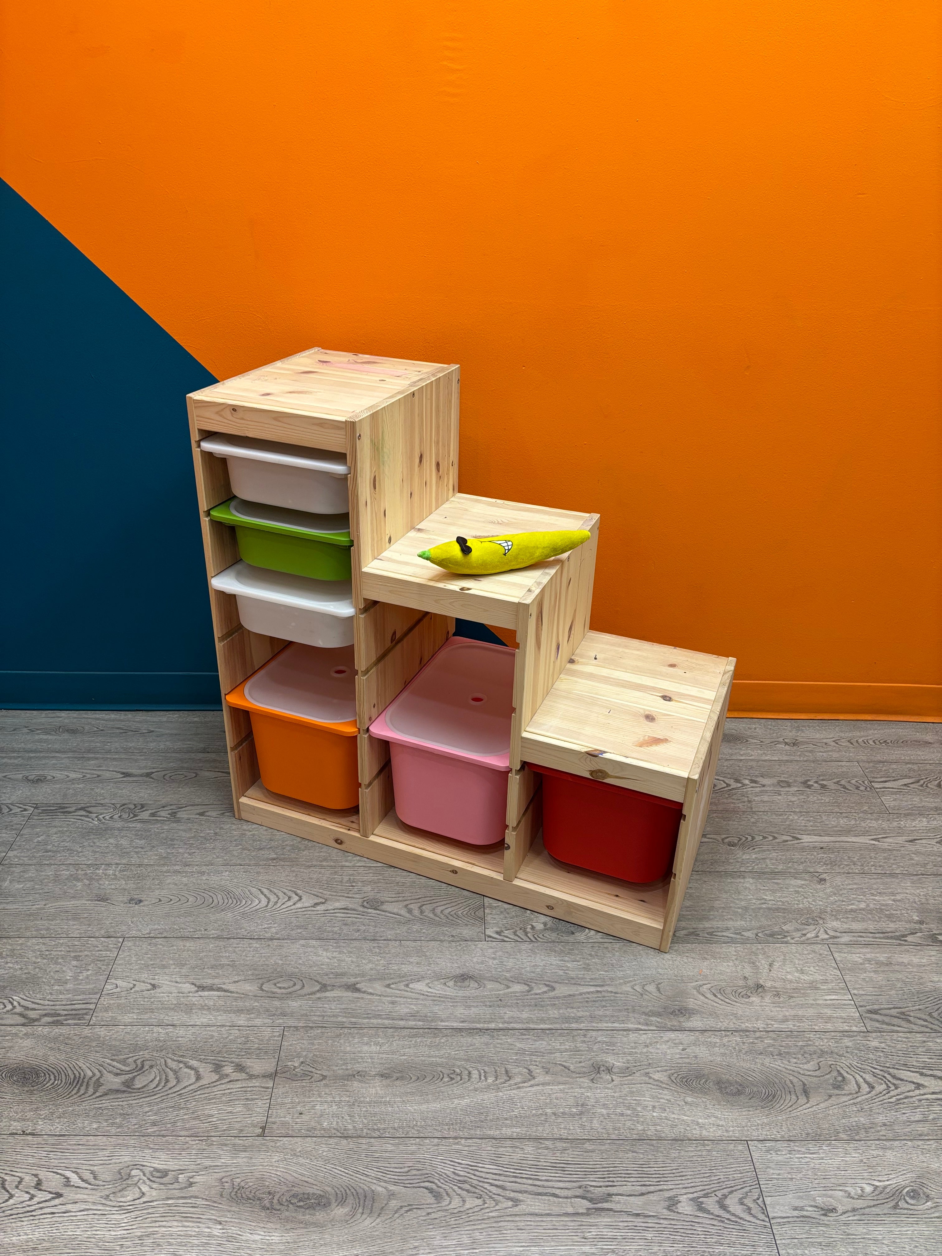Wood Staircase Storage (TROFAST) - IKEA