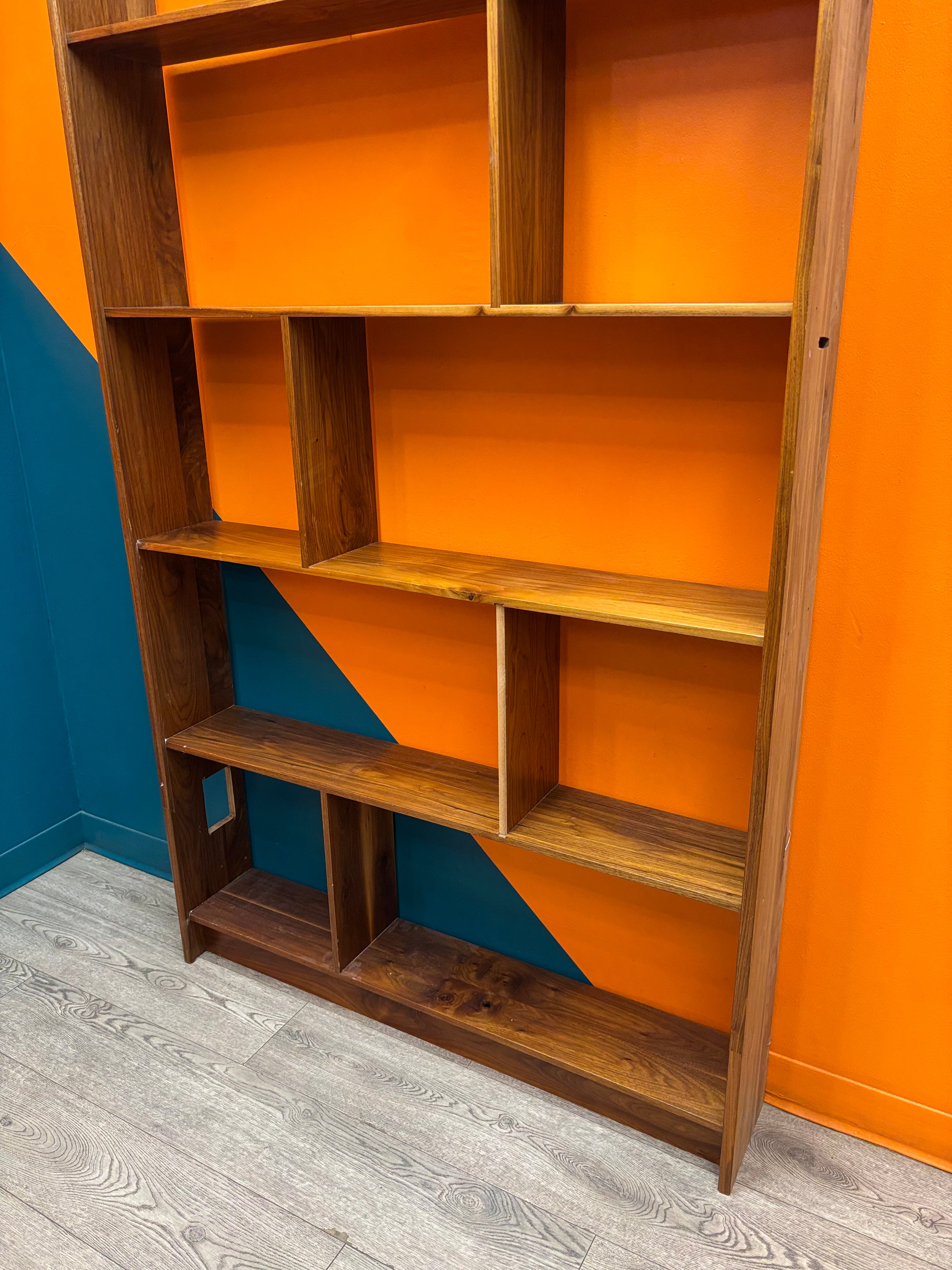 Wood Wall Bookcase