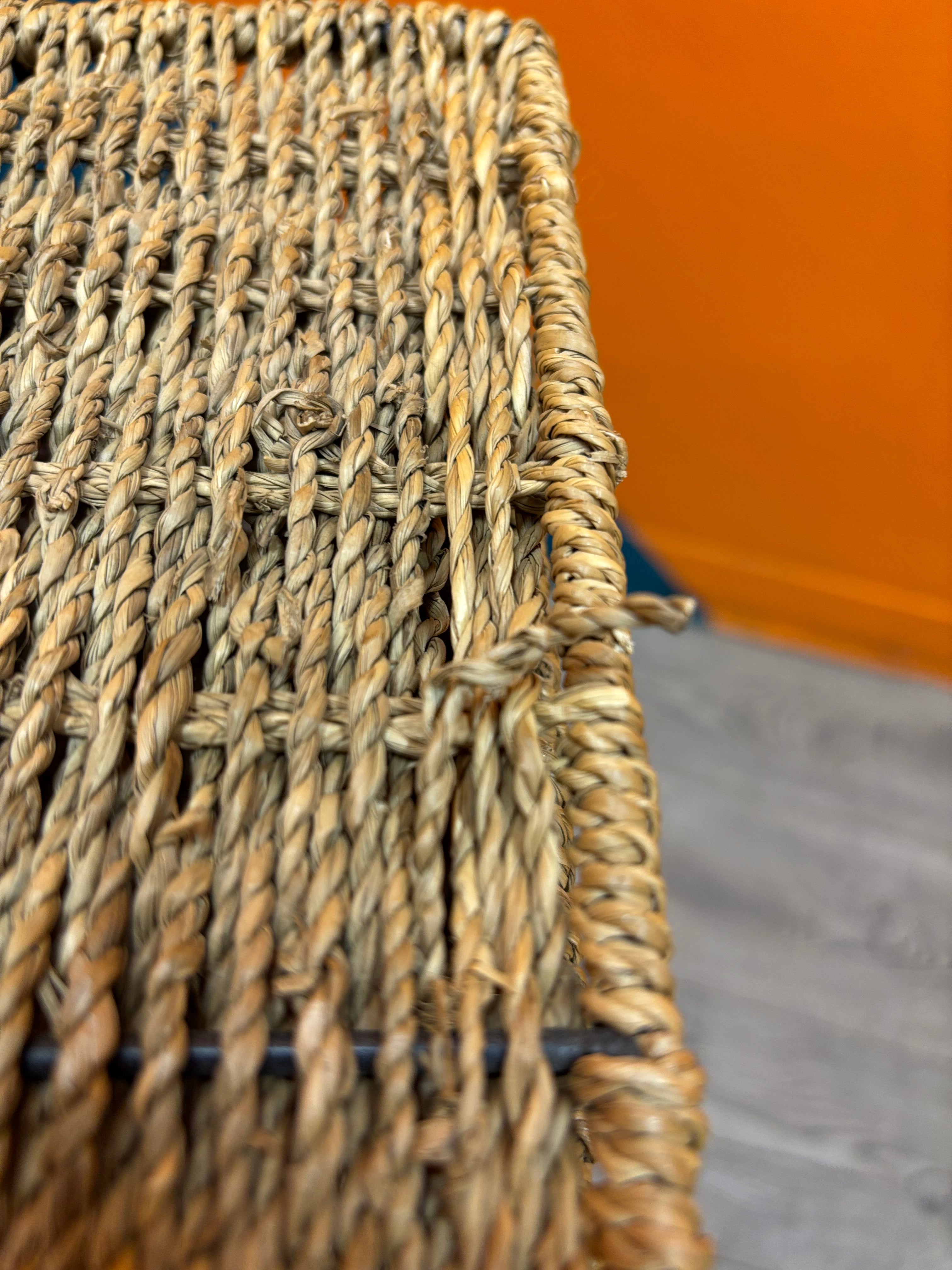 4 Drawer Wicker Storage Tower