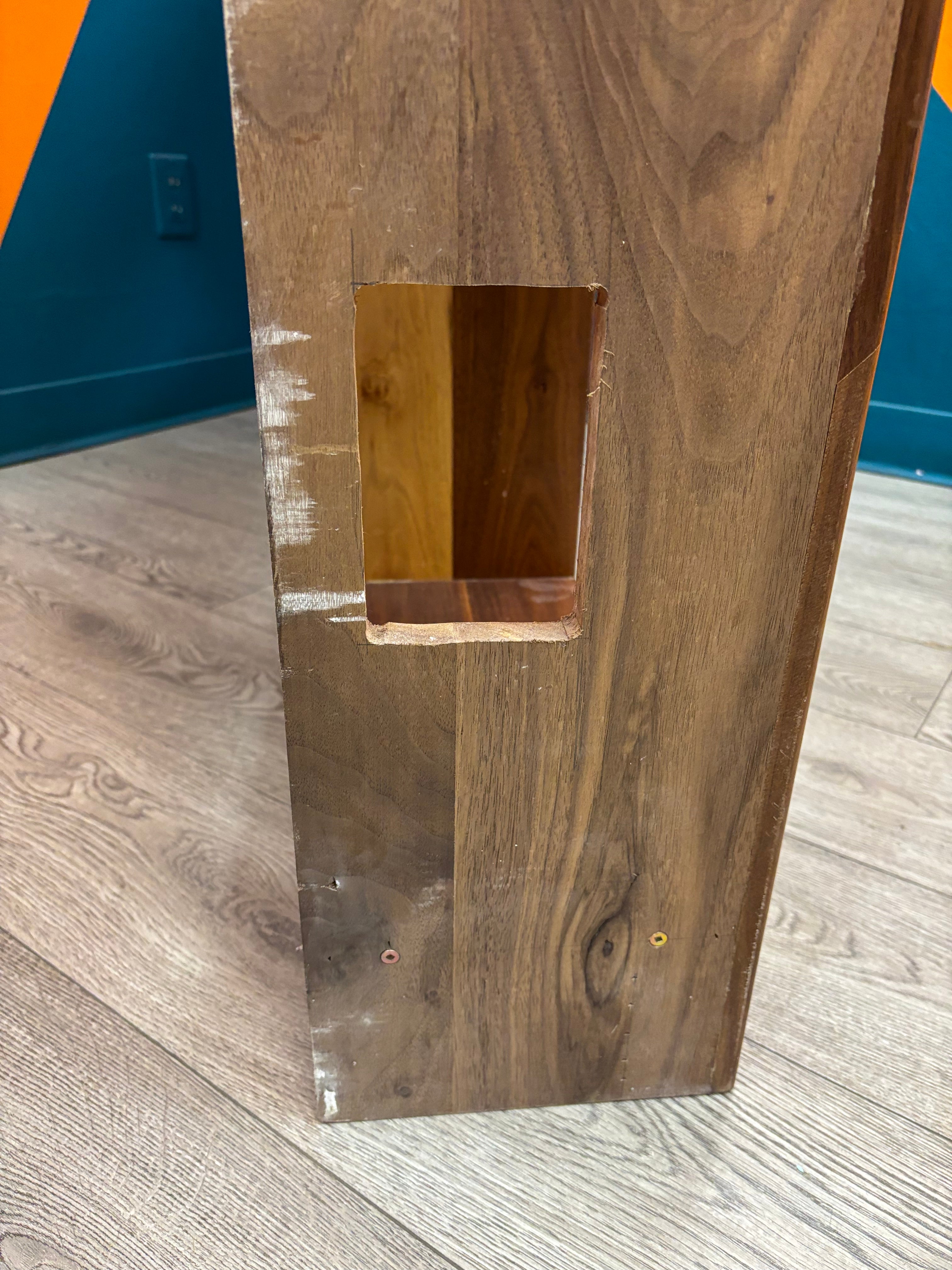 Wood Wall Bookcase