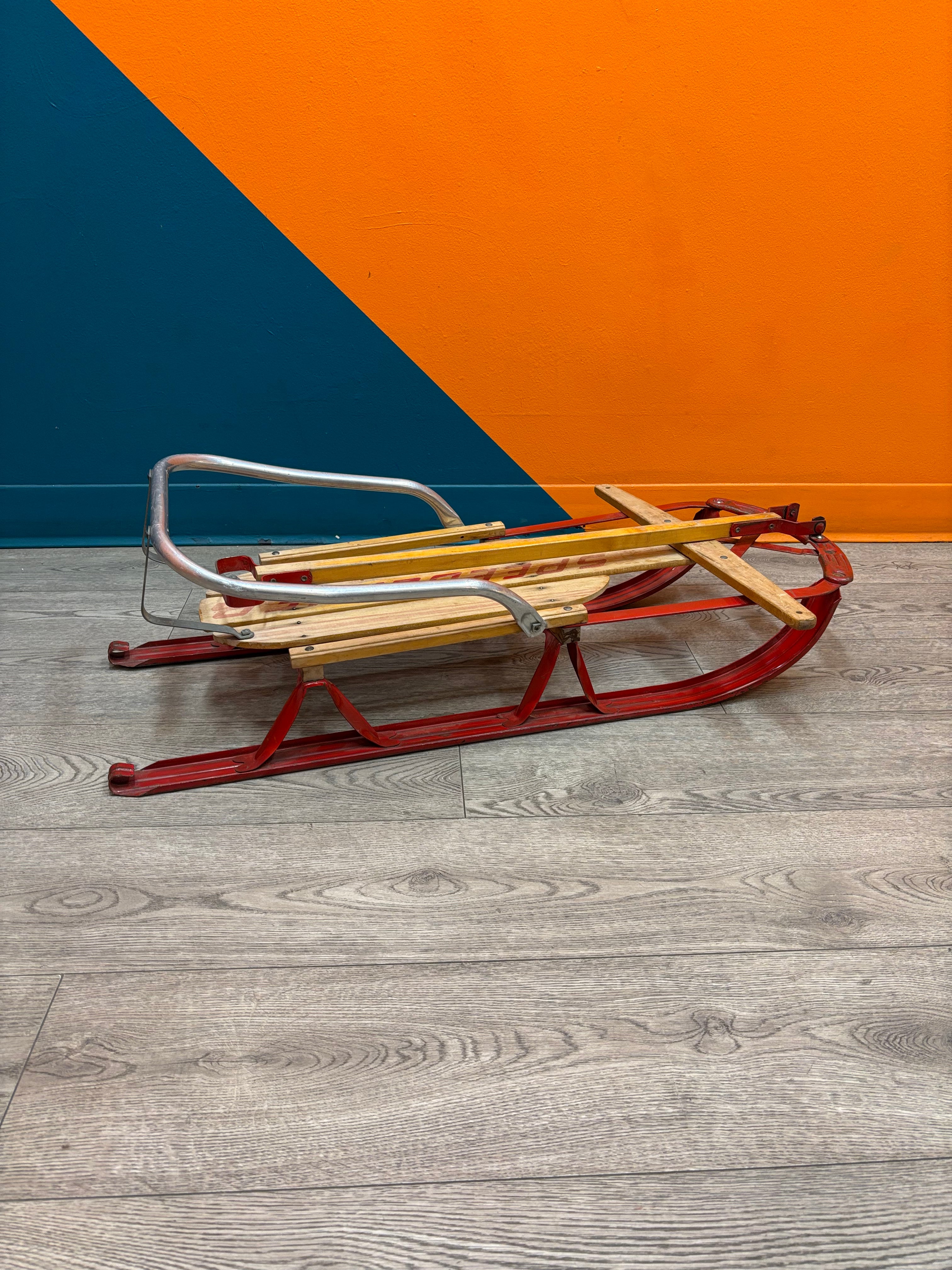 Wood Speedliner Sled